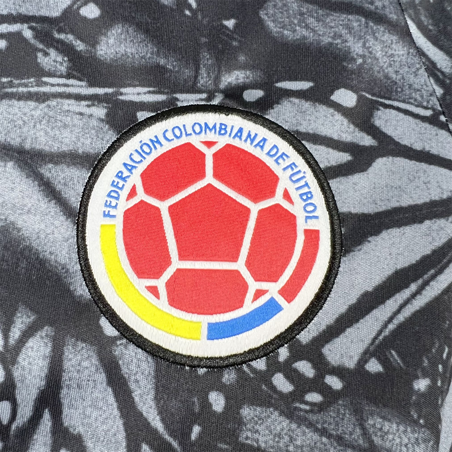 AlphaJersey-Colombia 2026 Grey And Black Special Jersey - Fans Version