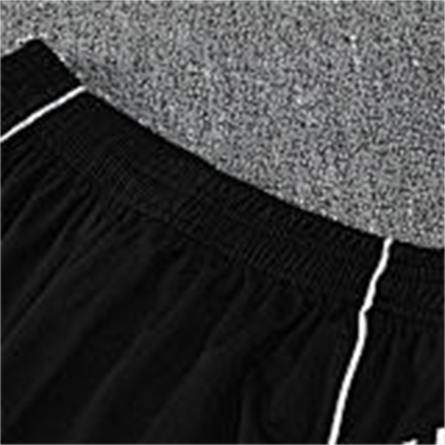 AlphaJersey-Real Madrid 25-26 Short-Sleeve Training Set - Light Grey Stripes Black Top & Black Shorts