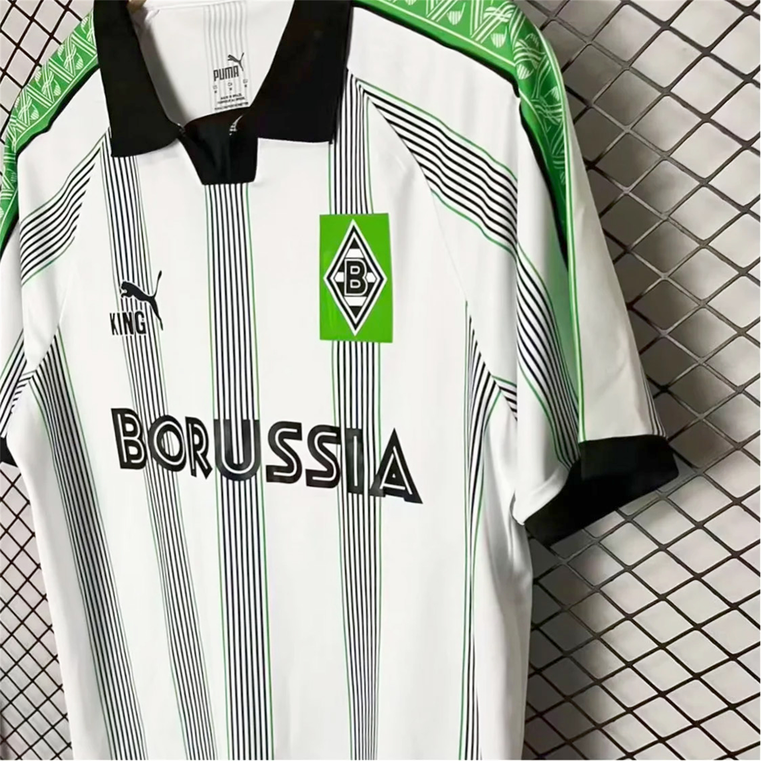 AlphaJersey-Borussia Mönchengladbach 25-26 King Retro Style Special Jersey - Fans Version