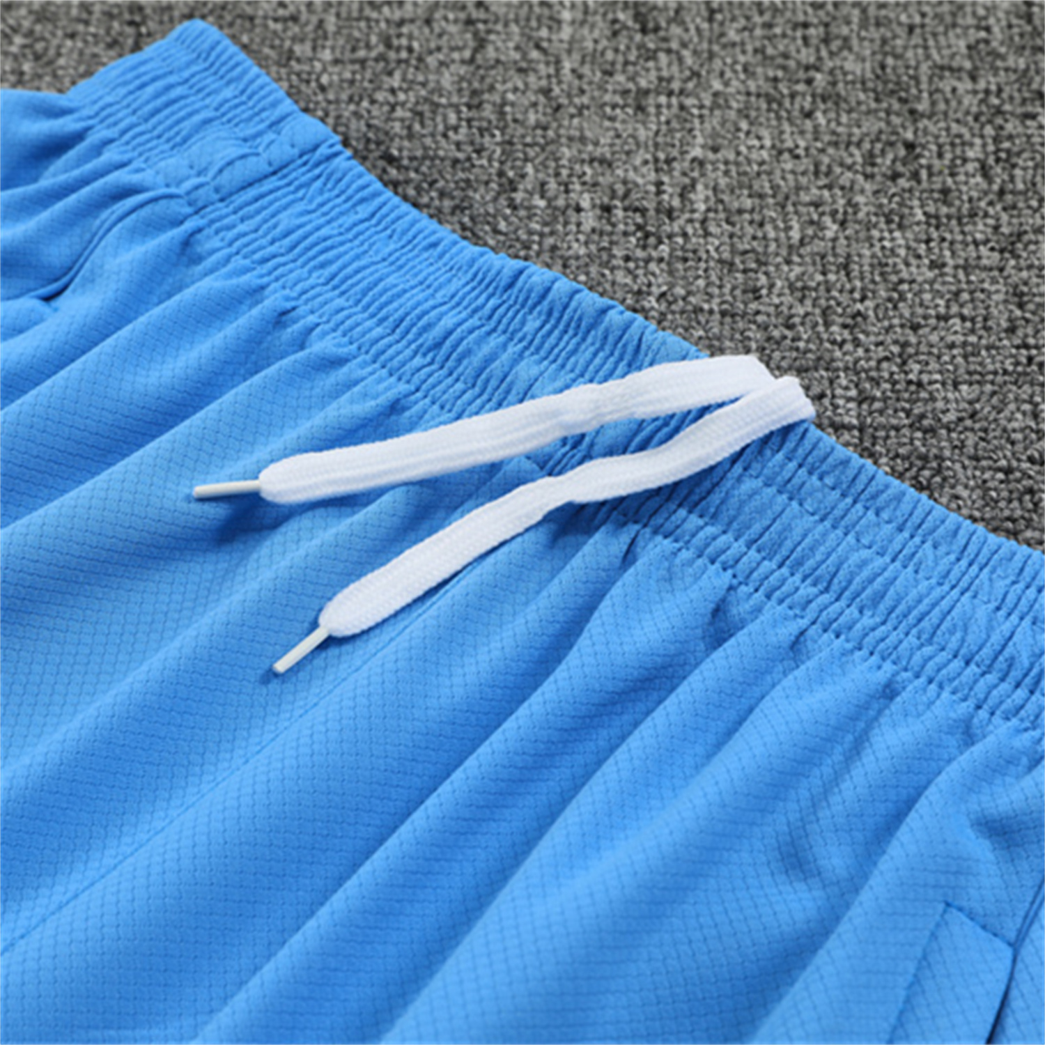 AlphaJersey-Real Madrid 25-26 Kids Short-Sleeve Training Set - Sky Blue Top and Sky Blue Shorts