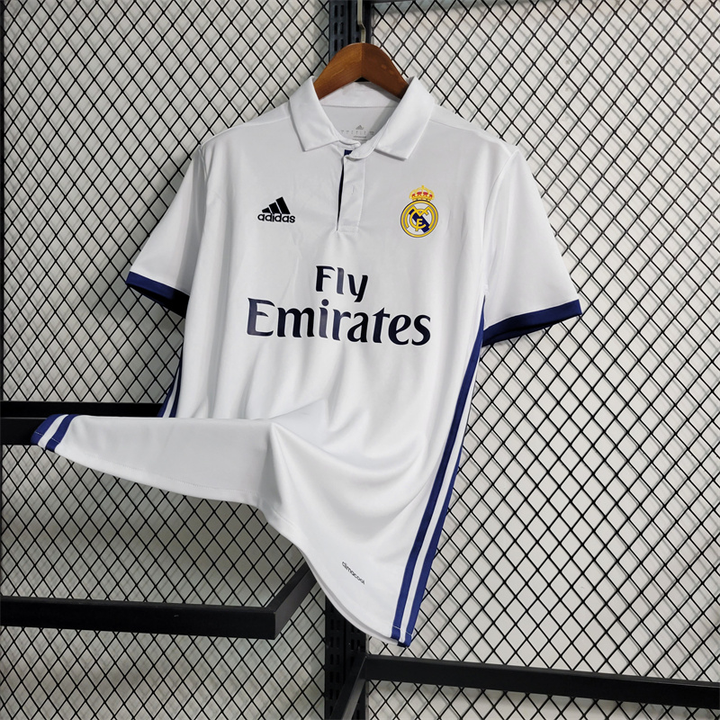 AlphaJersey-Retro Real Madrid 16-17 Home Stadium Jersey