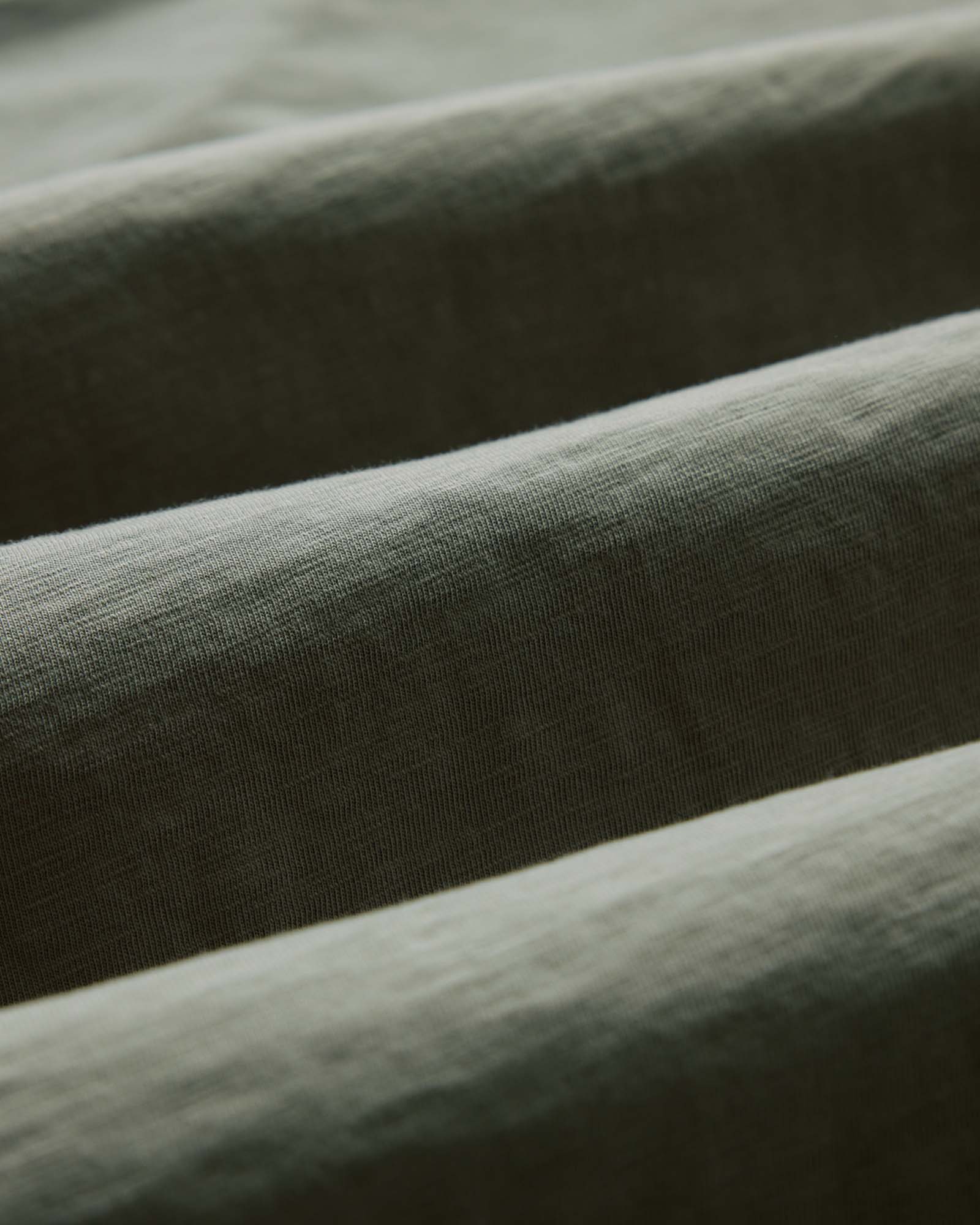 The Slub Tee in Smoked Olive | Modern Menswear by yycbvcnbmmnbm