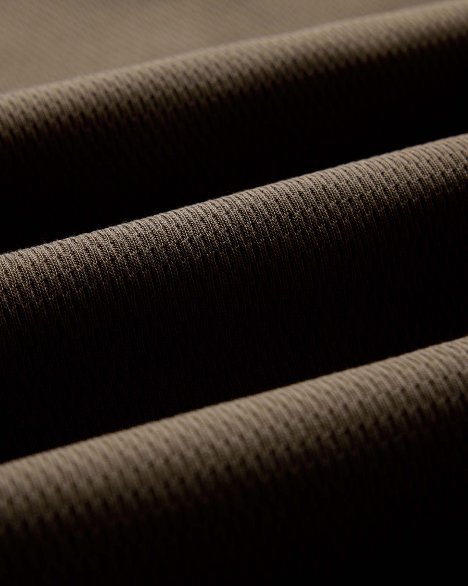 The Organic Cotton Crew in Fatigue Olive Waffle | Modern Menswear by yycbvcnbmmnbm