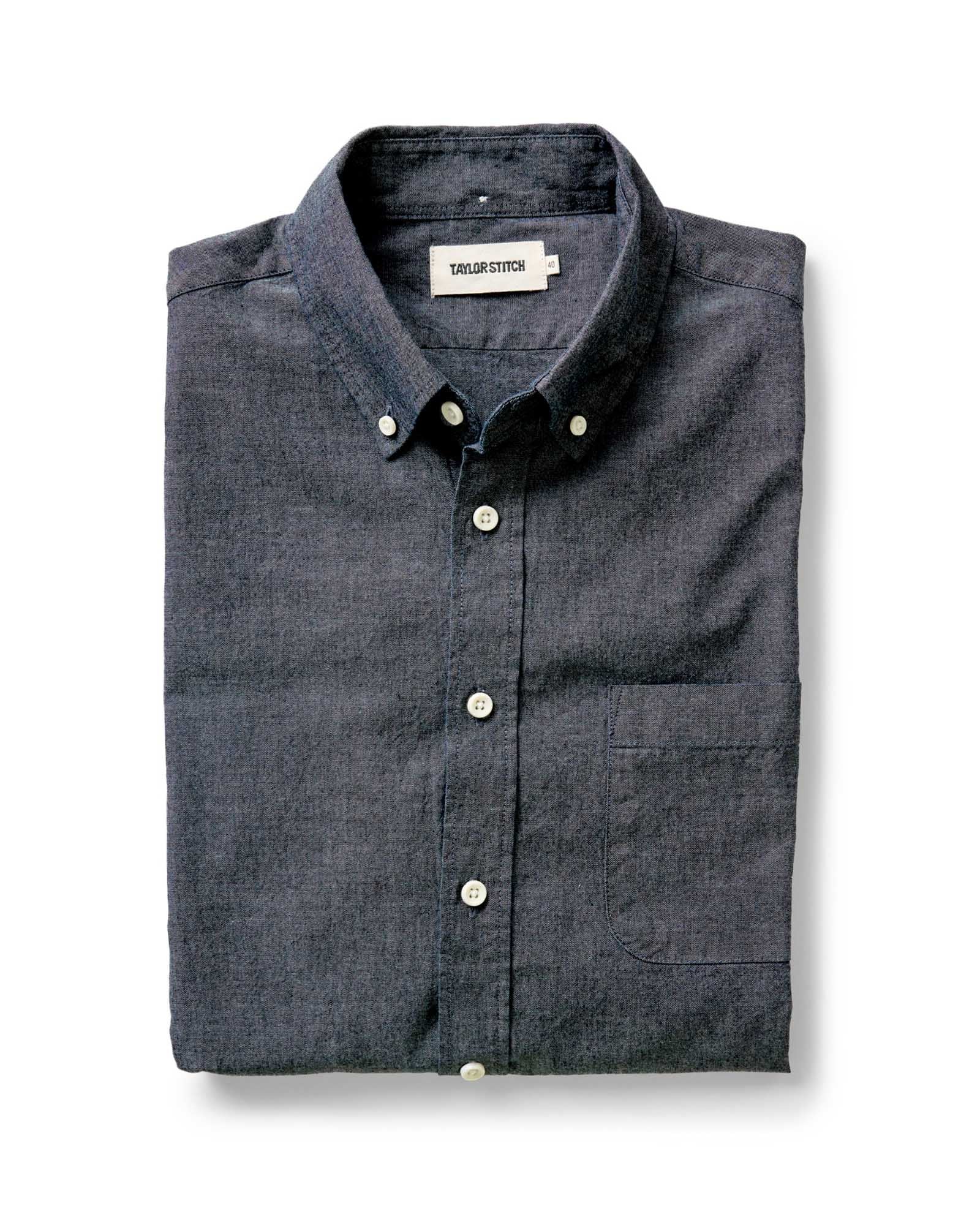 The Jack in Rinsed Indigo Chambray | Modern Menswear by yycbvcnbmmnbm