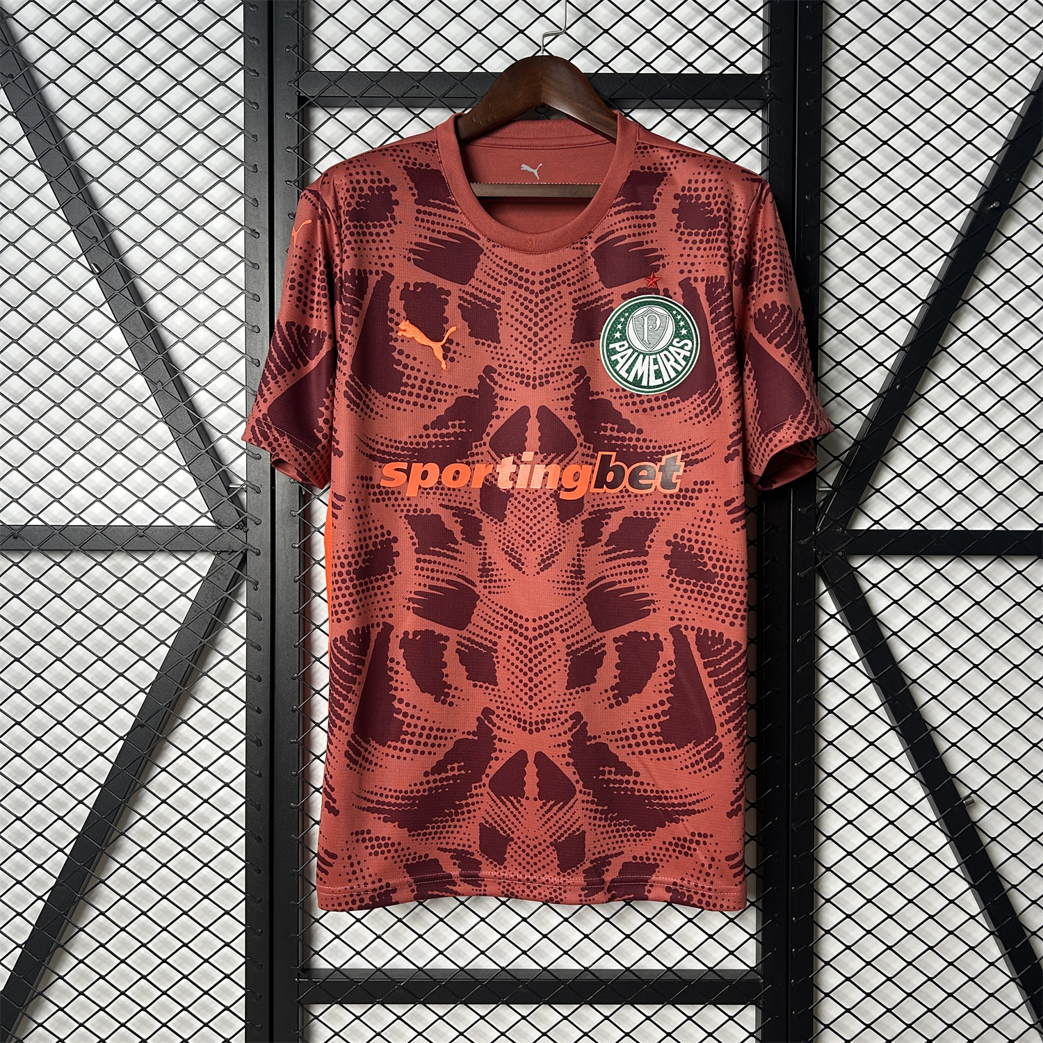 AlphaJersey-Palmeiras 25-26 Red Goalkeeper Jersey - Fans Version