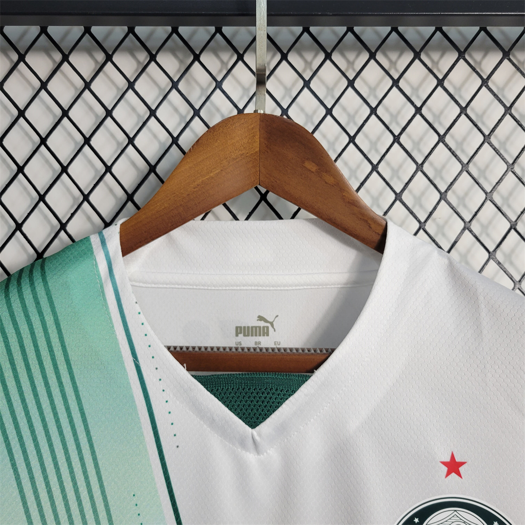 AlphaJersey-Palmeiras 2023 Away Stadium Jersey - Fans Version