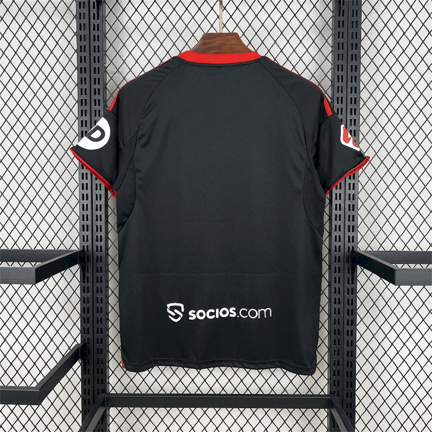 AlphaJersey-Sevilla 25-26 Third Black Jersey - Fans Version