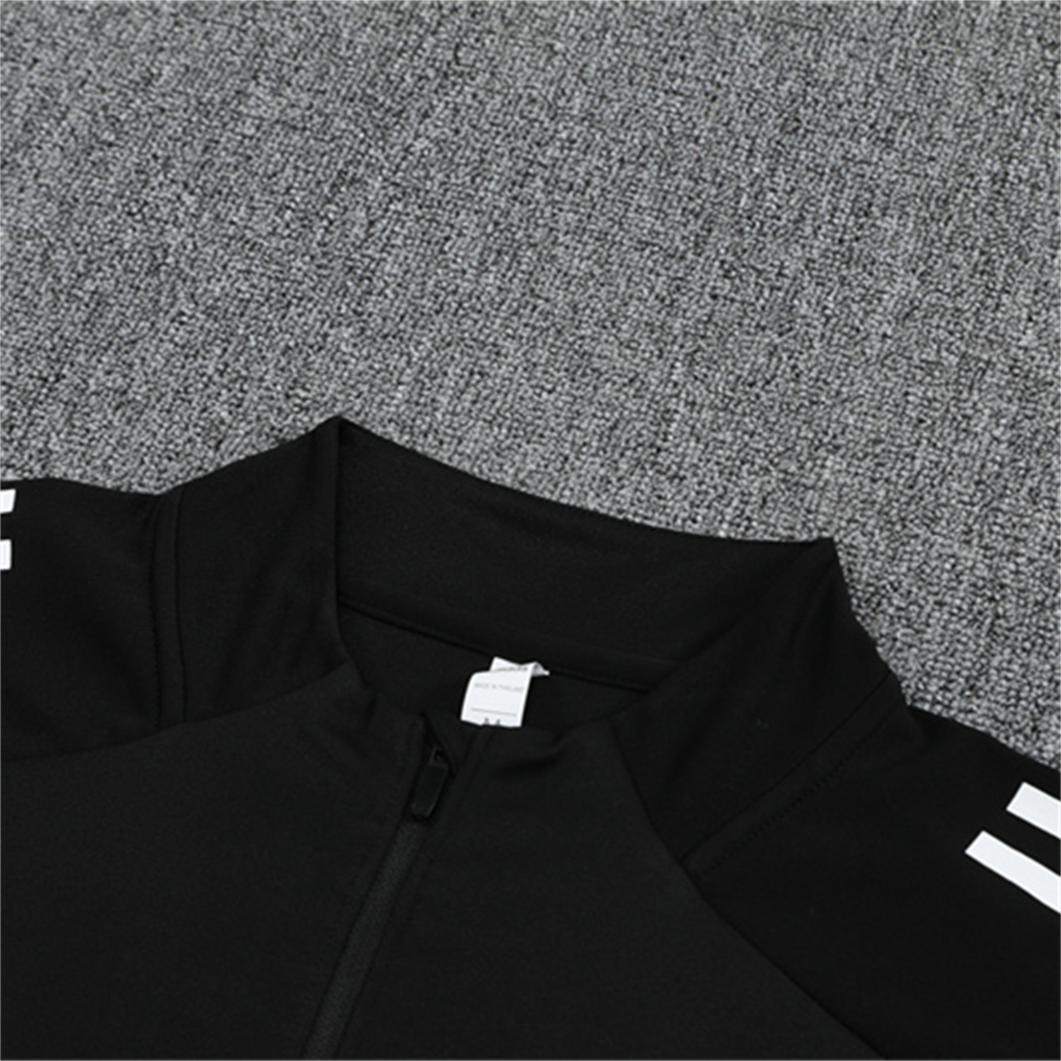 AlphaJersey-Real Madrid 25-26 Long Sleeves Training Set - Black Top & Black Pants