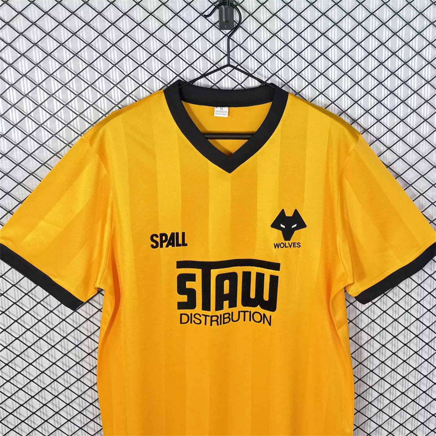 AlphaJersey-Retro Wolverhampton Wanderers Wolves 1986-88 Home Jersey