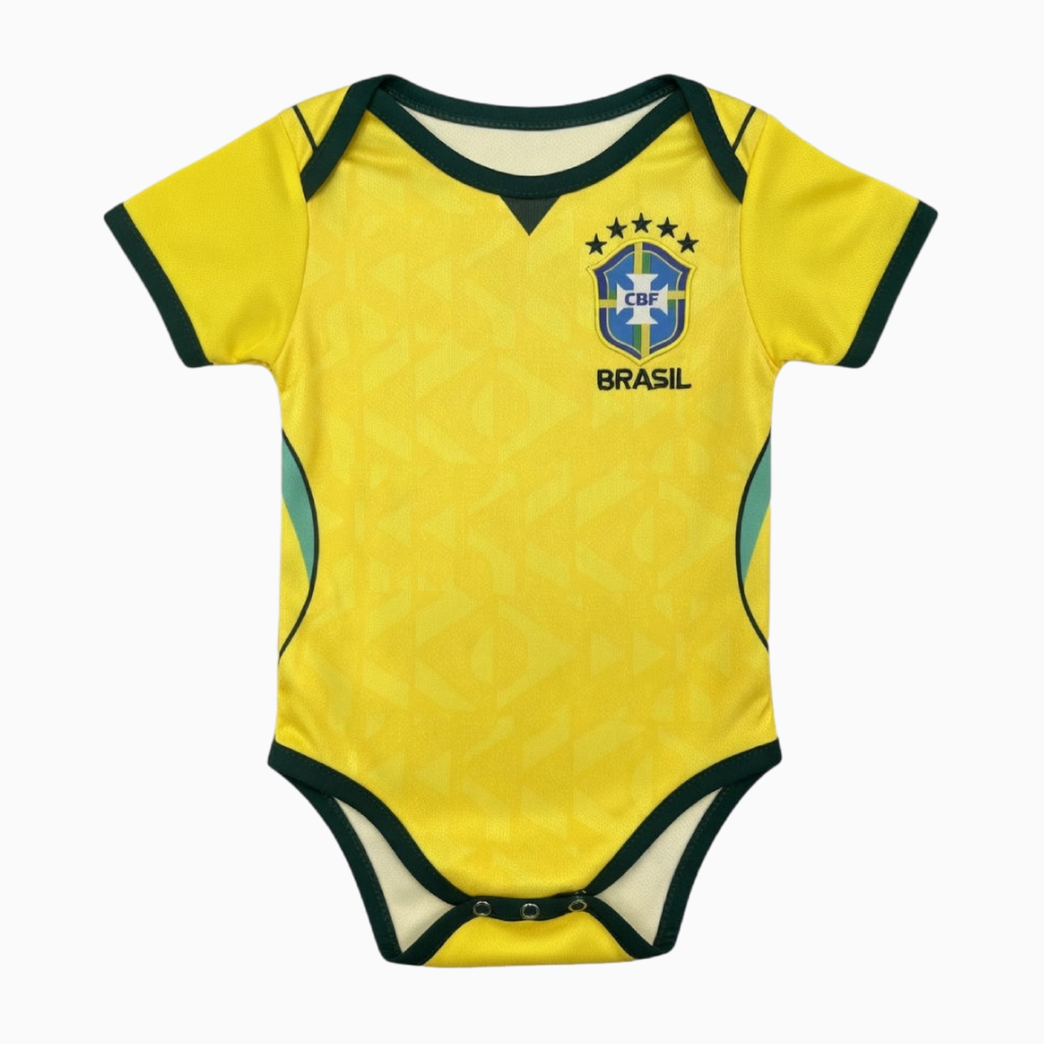 AJ-AlphaJersey-Brazil 2026 Home Baby Crawling Suit