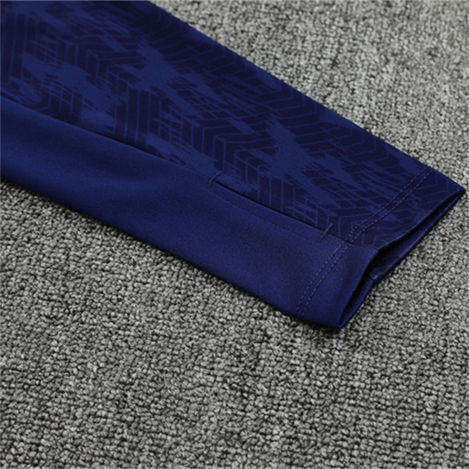 AlphaJersey-Feyenoord 25-26 Kids Long Sleeve Training Set - Royal Blue Top & Royal Blue Pants