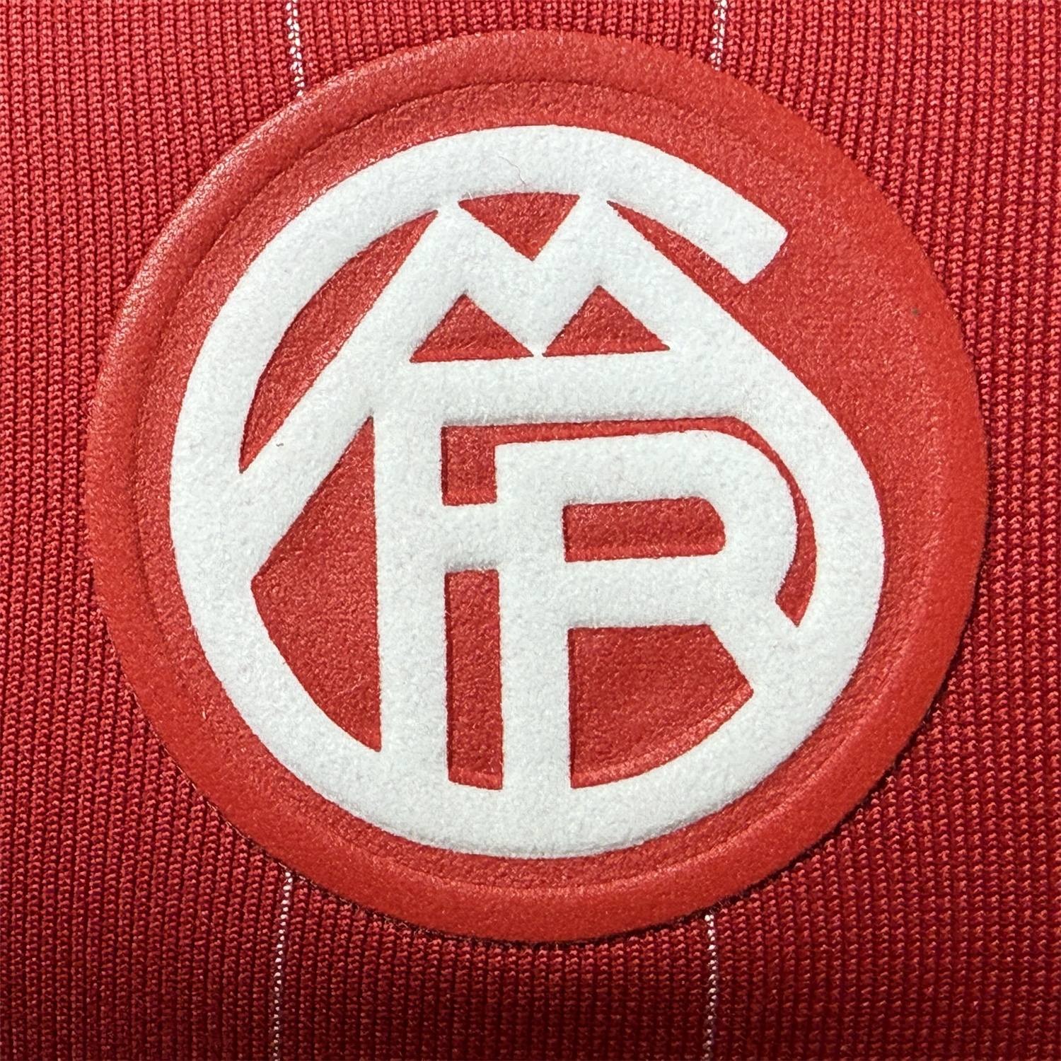 AlphaJersey-Bayern Munich 25-26 Trefoil Red And White Travel Jersey - Player Version