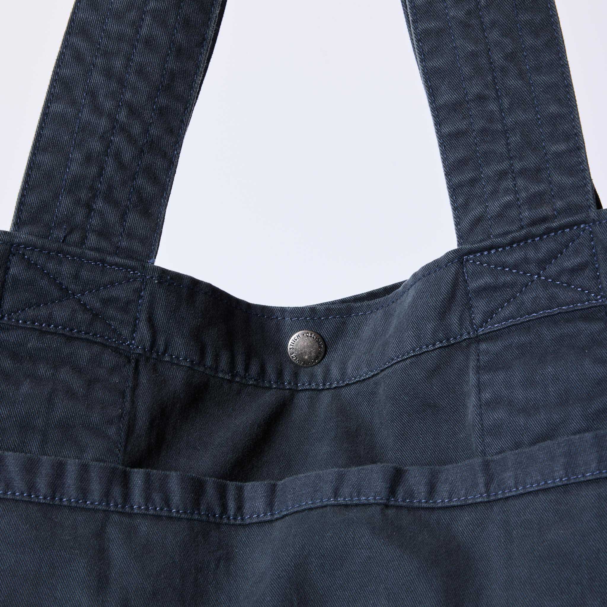 The Foundation Tote in Organic Navy | Modern Menswear by yycbvcnbmmnbm