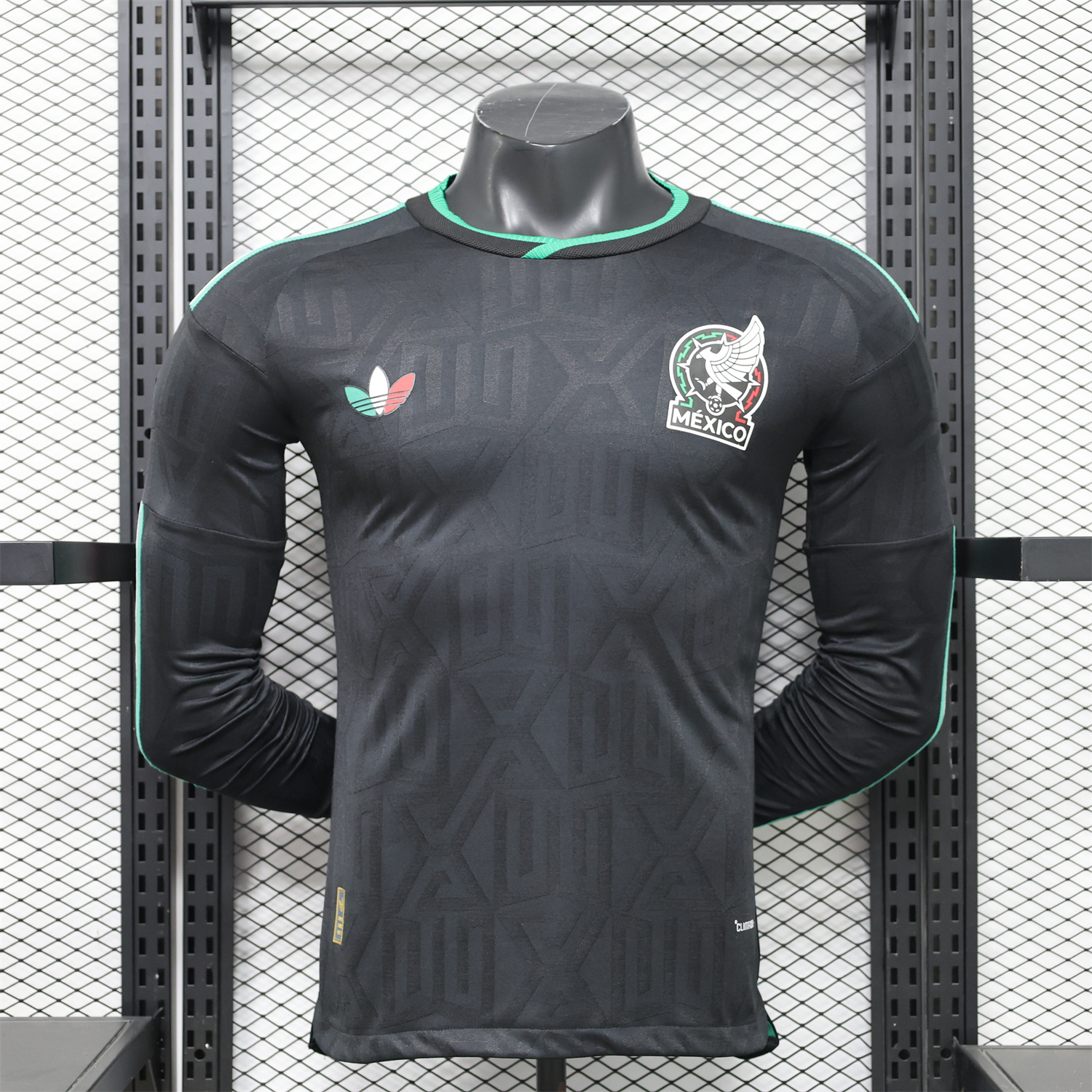 AlphaJersey-Mexico 2026 Third Long Sleeves Jersey - Player Version