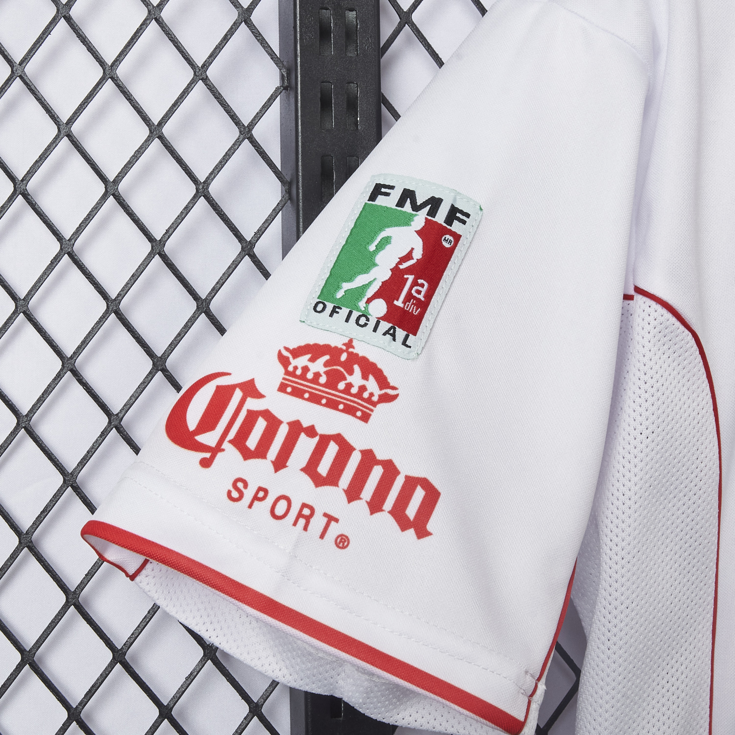 AlphaJersey-Retro Toluca 1998-99 Away White Jersey