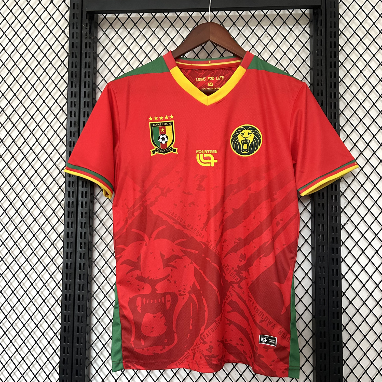 AlphaJersey-Cameroon 25-26 Away Jersey - Fans Version