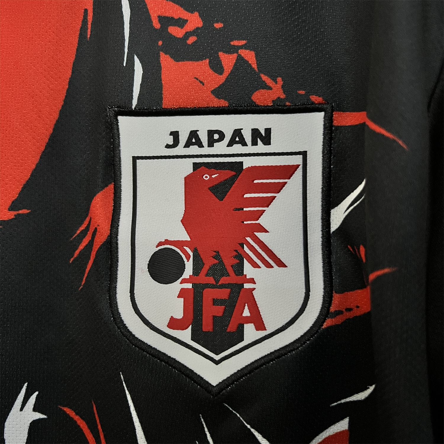 AlphaJersey-Japan 2024 Black Red Son Goku Jersey - Fans Version