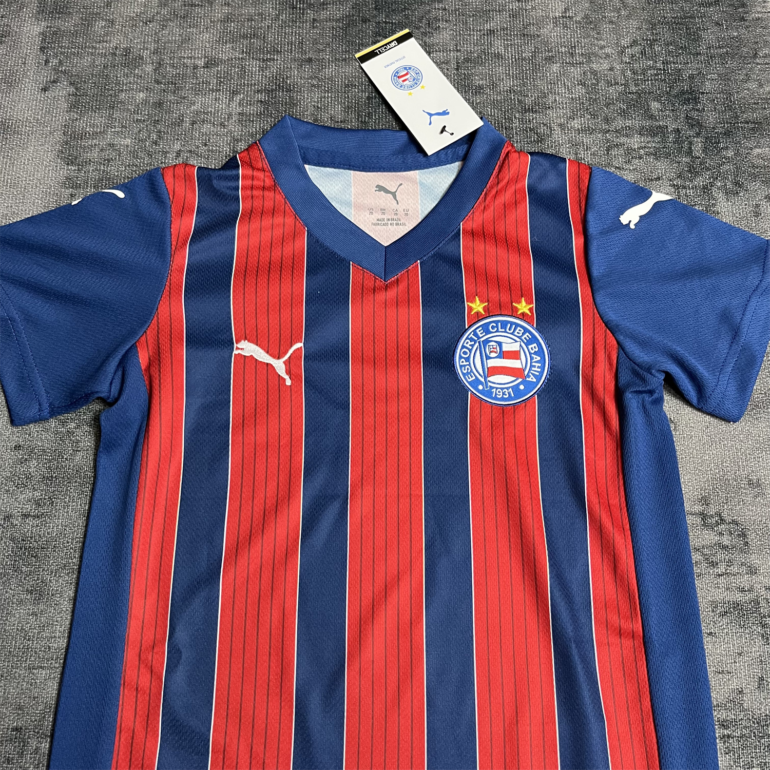 AlphaJersey-Bahia 25-26 Away Unsponsored Kids Kit