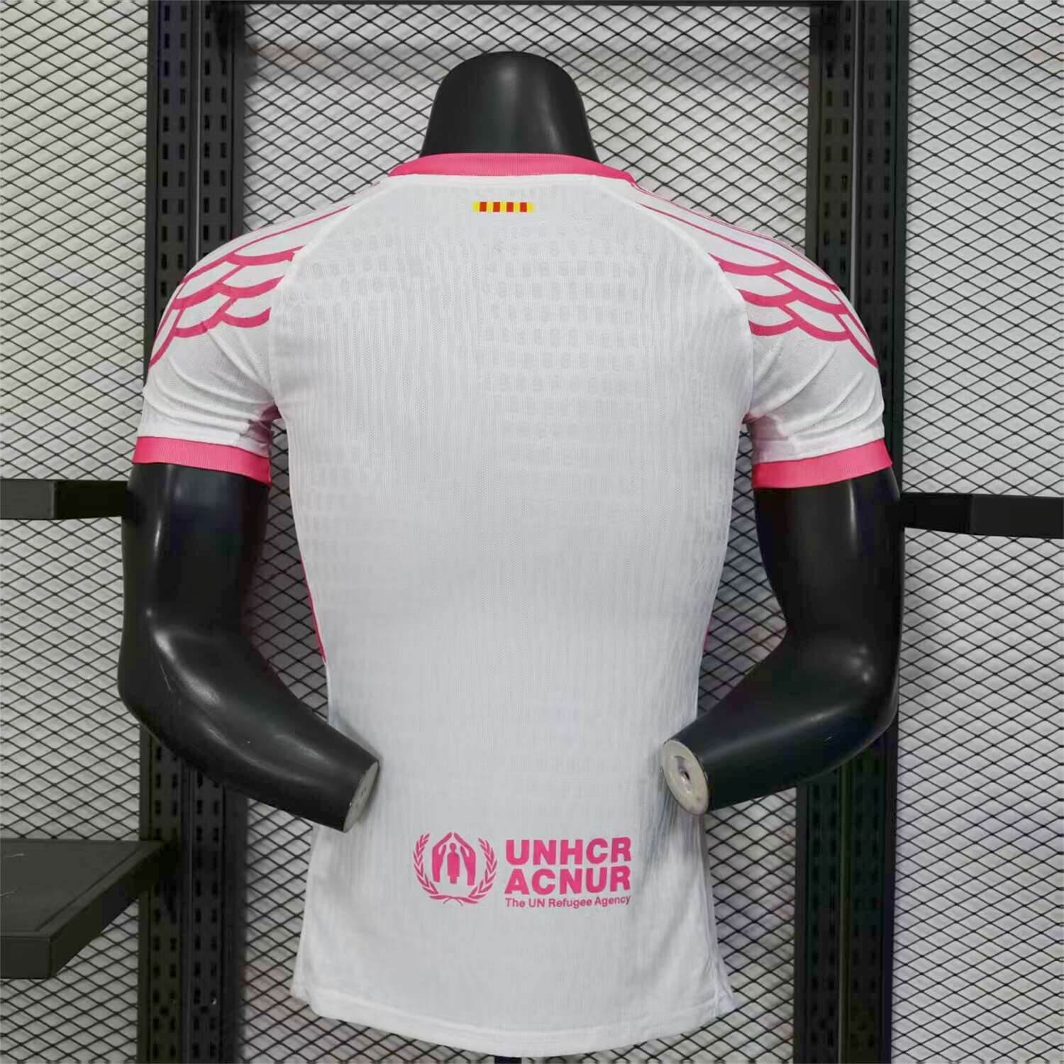 AlphaJersey-Barcelona 25-26 Red and White Diagonal Gradient Special Jersey - Player Version