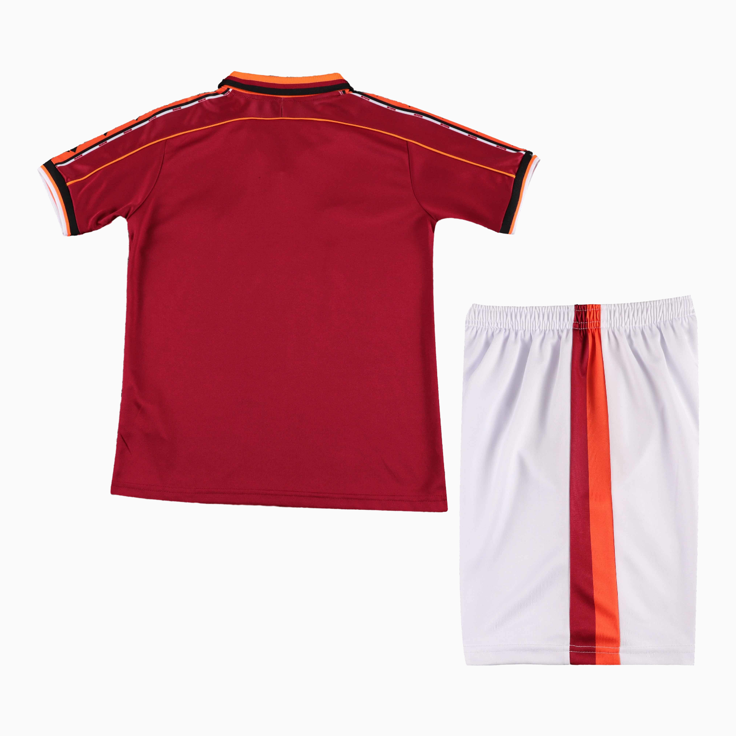 AlphaJersey-Retro Roma 1998-99 Home Kids Kit