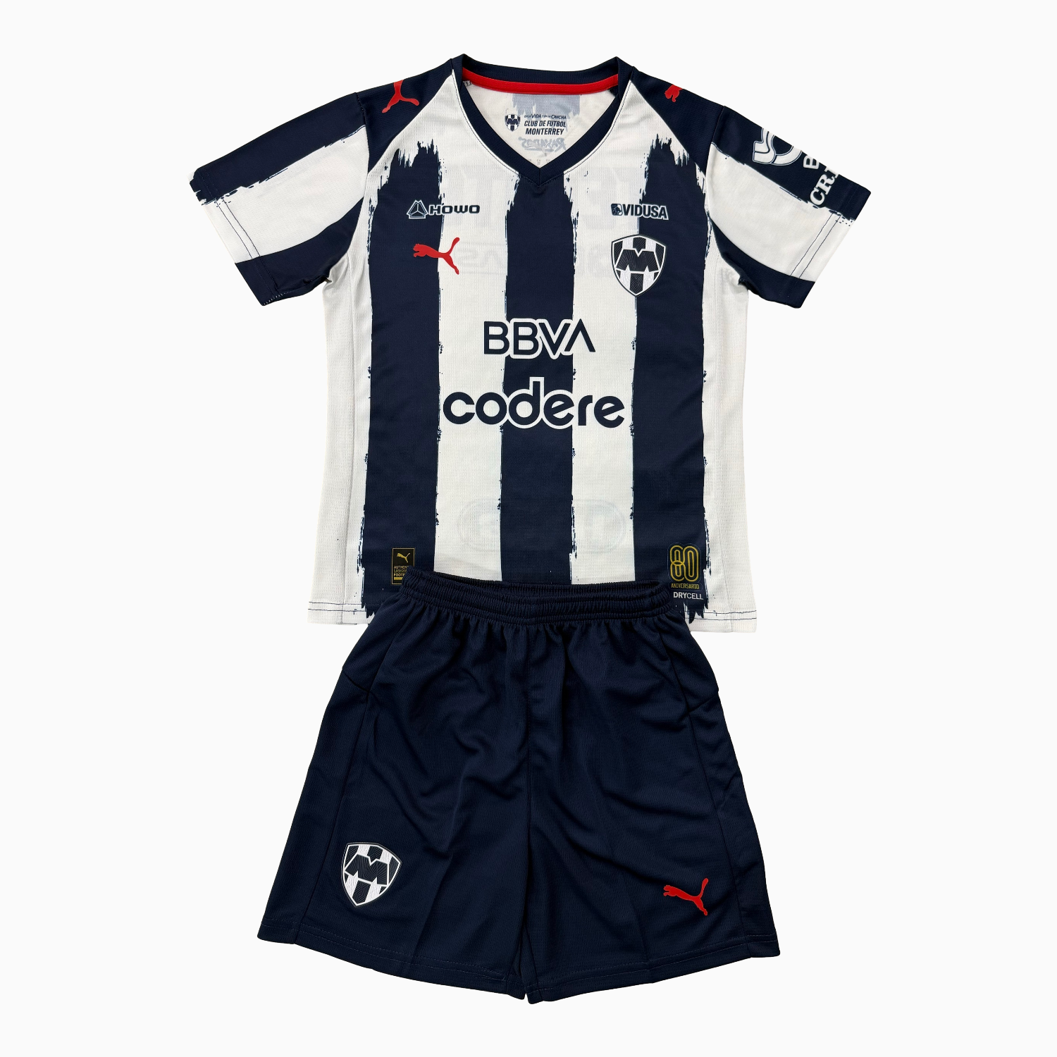 AlphaJersey-Rayados Monterrey 25-26 Home Men's Adult Jersey Set - Fans Version