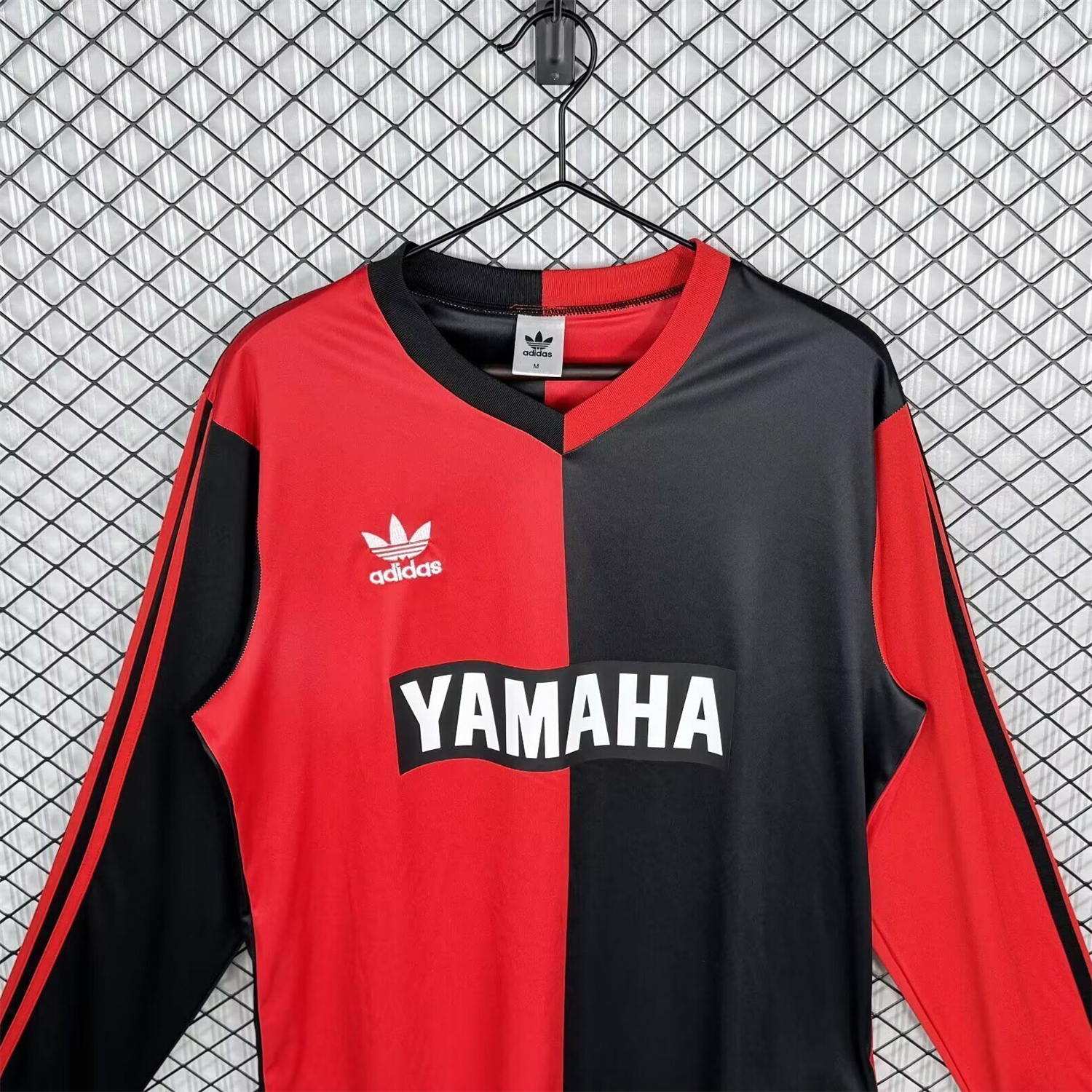 AlphaJersey-Retro Newell's Old Boys 1992-93 Home Long Sleeves Jersey