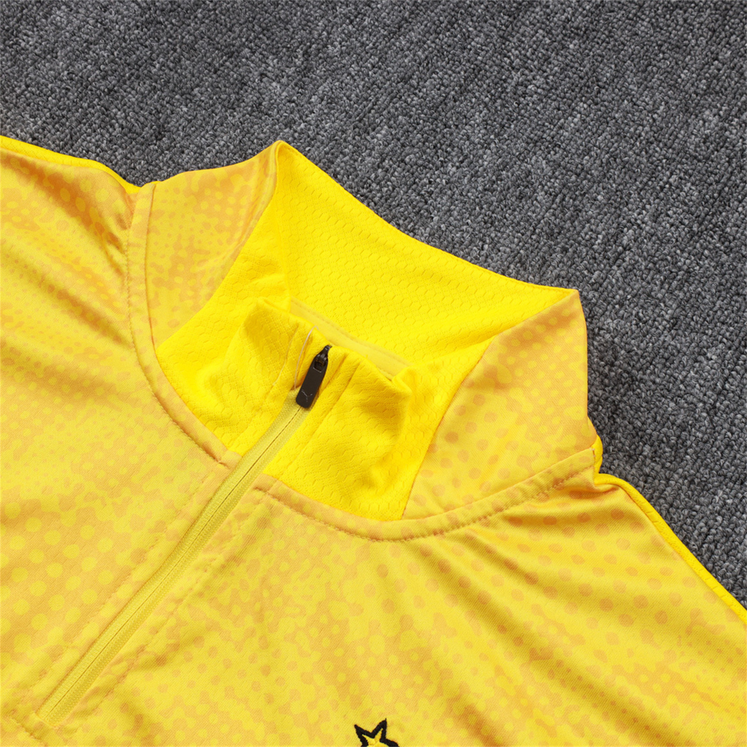 AlphaJersey-Dortmund 25-26 Jacket Training Tracksuit - Yellow top & Black Pants