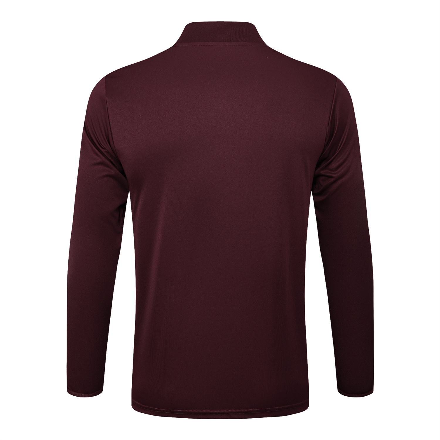 AlphaJersey-Bayern Munich 25-26 Throwback Trefoil Long Sleeves Training Set - Deep Red