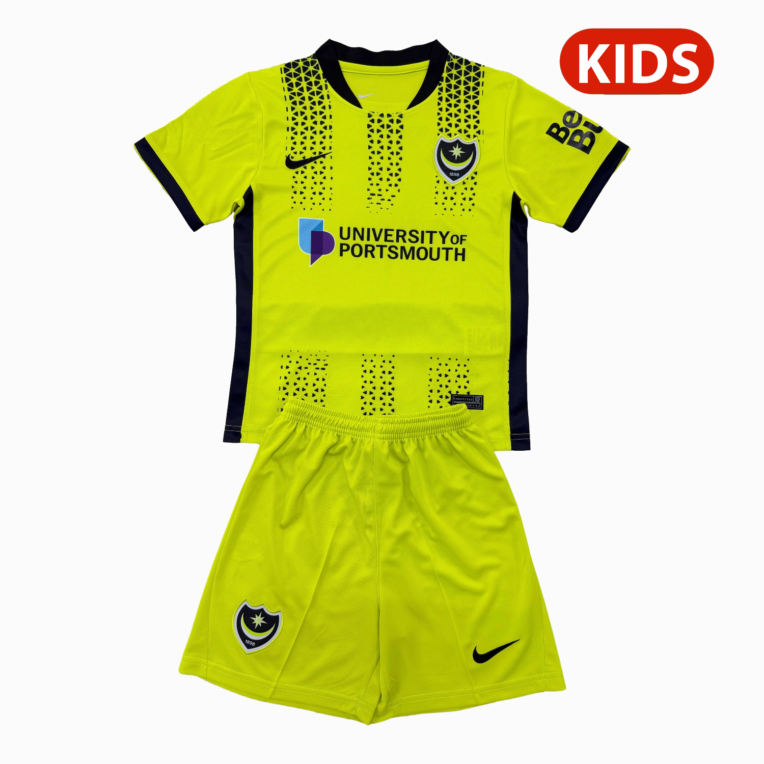 AlphaJersey-Portsmouth 25-26 Third Kids Kit