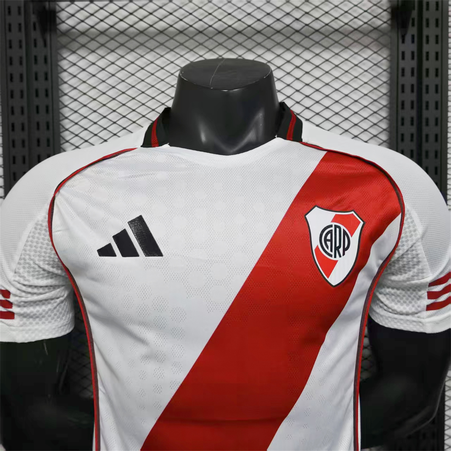 AlphaJersey-River Plate 25-26 Home Unsponsored Jersey - Player Version