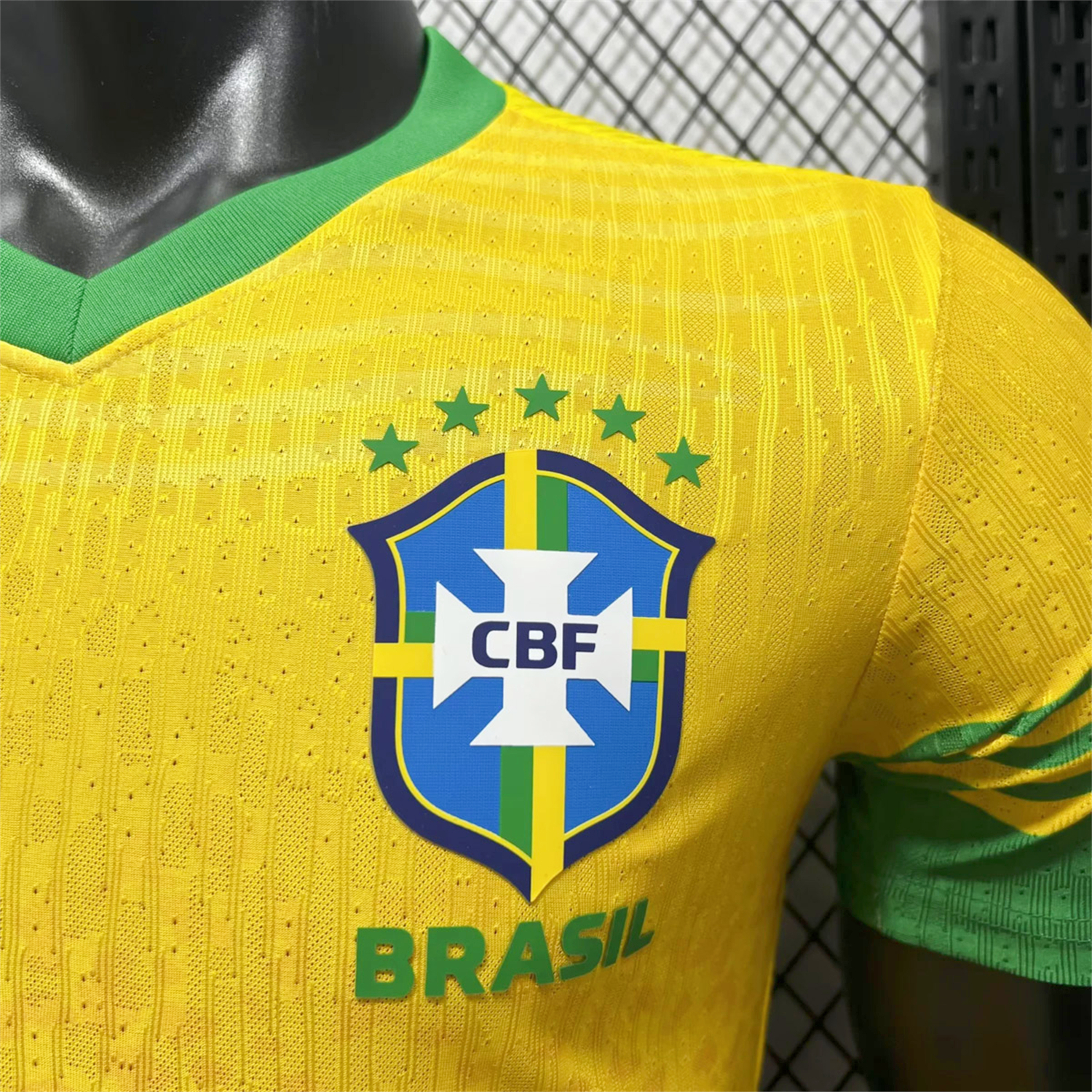 AlphaJersey-Brazil 2026 Yellow Colors Special Jersey - Player Version