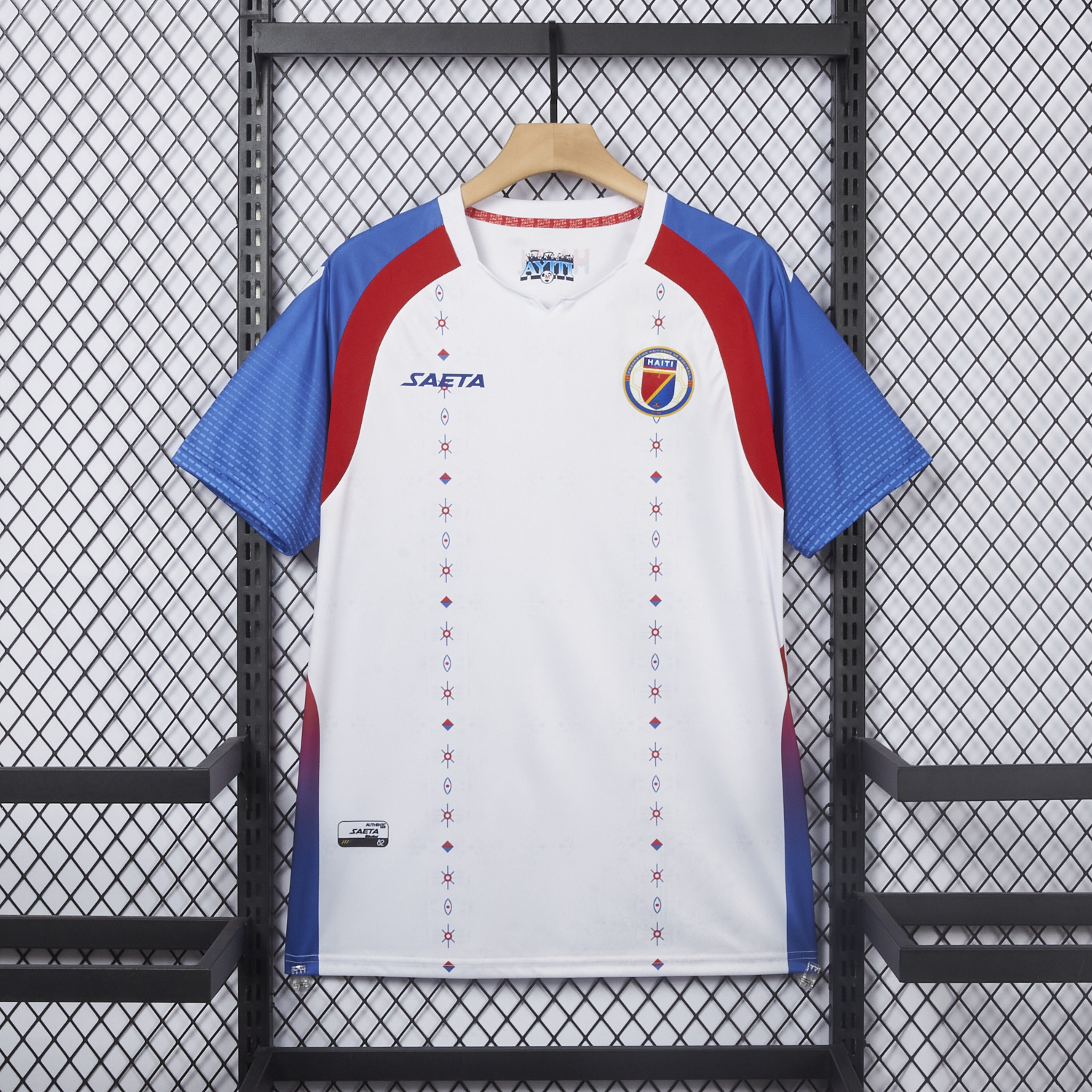 AlphaJersey-Haiti 25-26 Away White Jersey - Fans Version