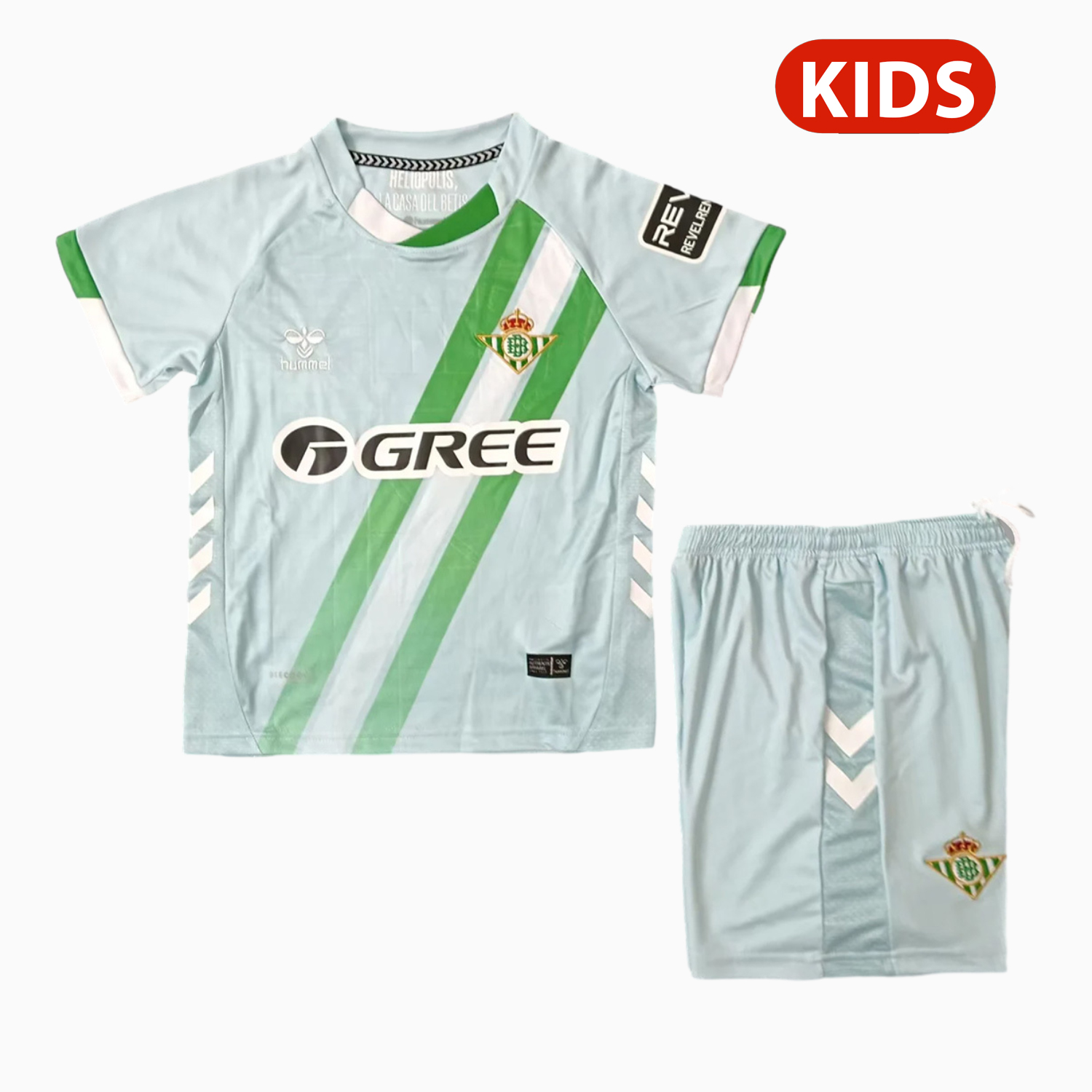 AlphaJersey-Real Betis 25-26 Away Kids Kit