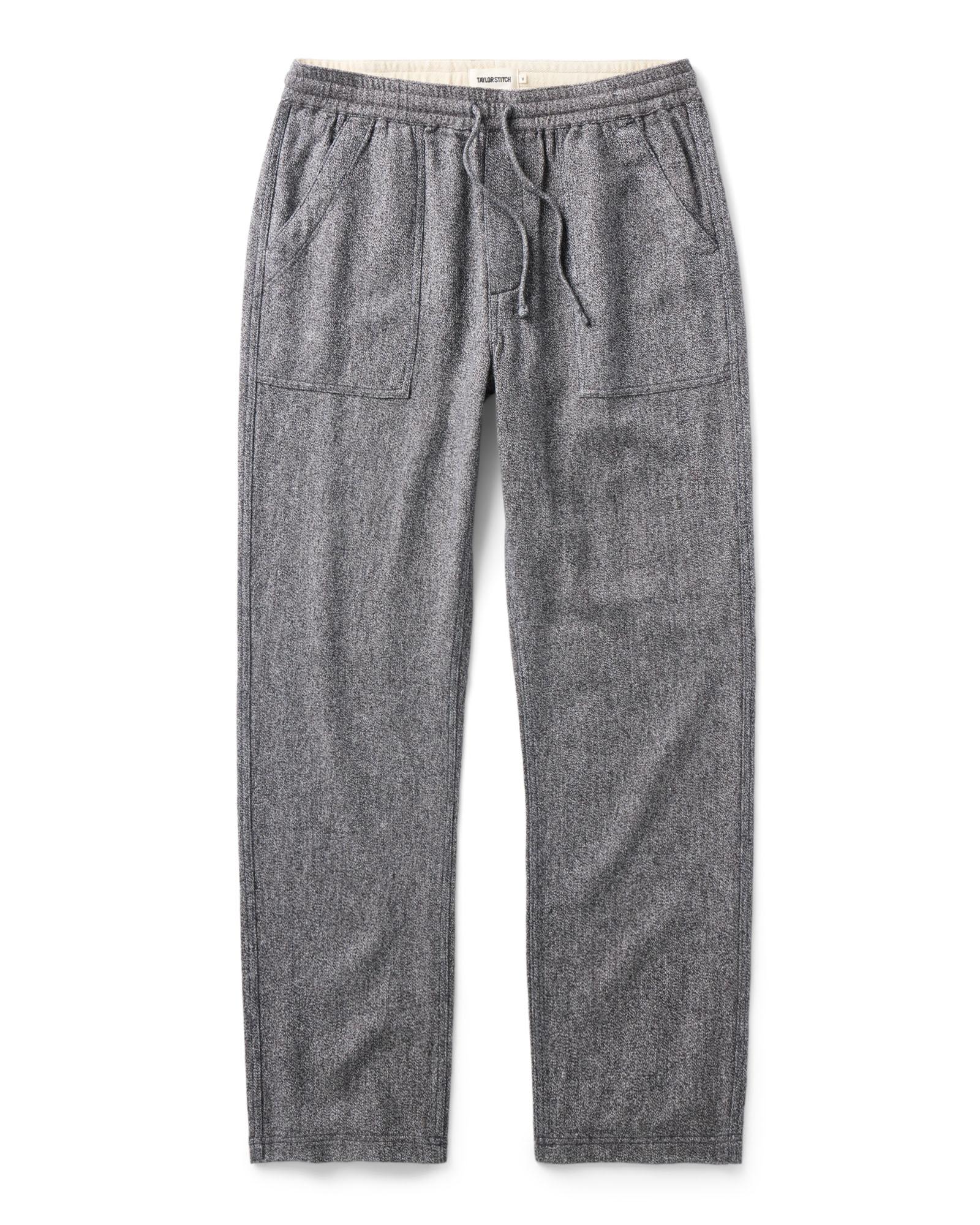 The Breakwater Pant in Grey Marl Hemp | Modern Menswear by yycbvcnbmmnbm
