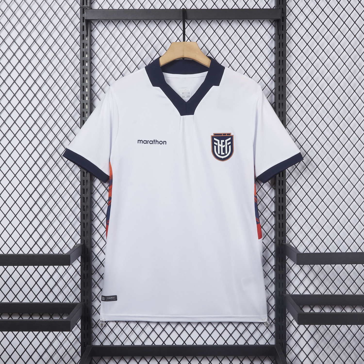 AlphaJersey-Ecuador 2026 Third White Jersey - Fans Version