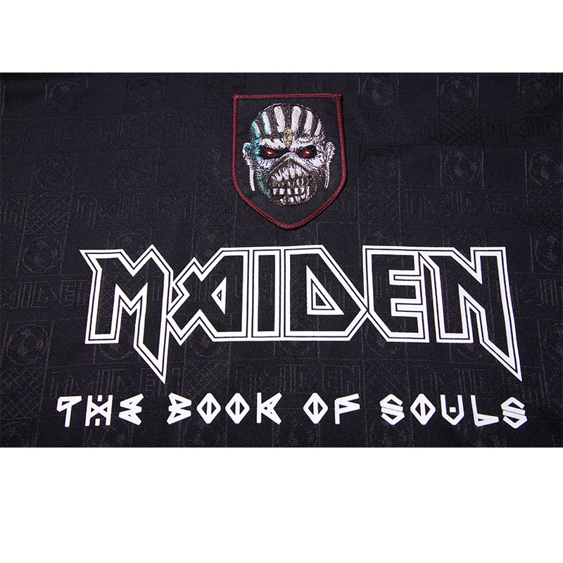 AlphaJersey-Retro Iron Maiden 2016 Black Jersey