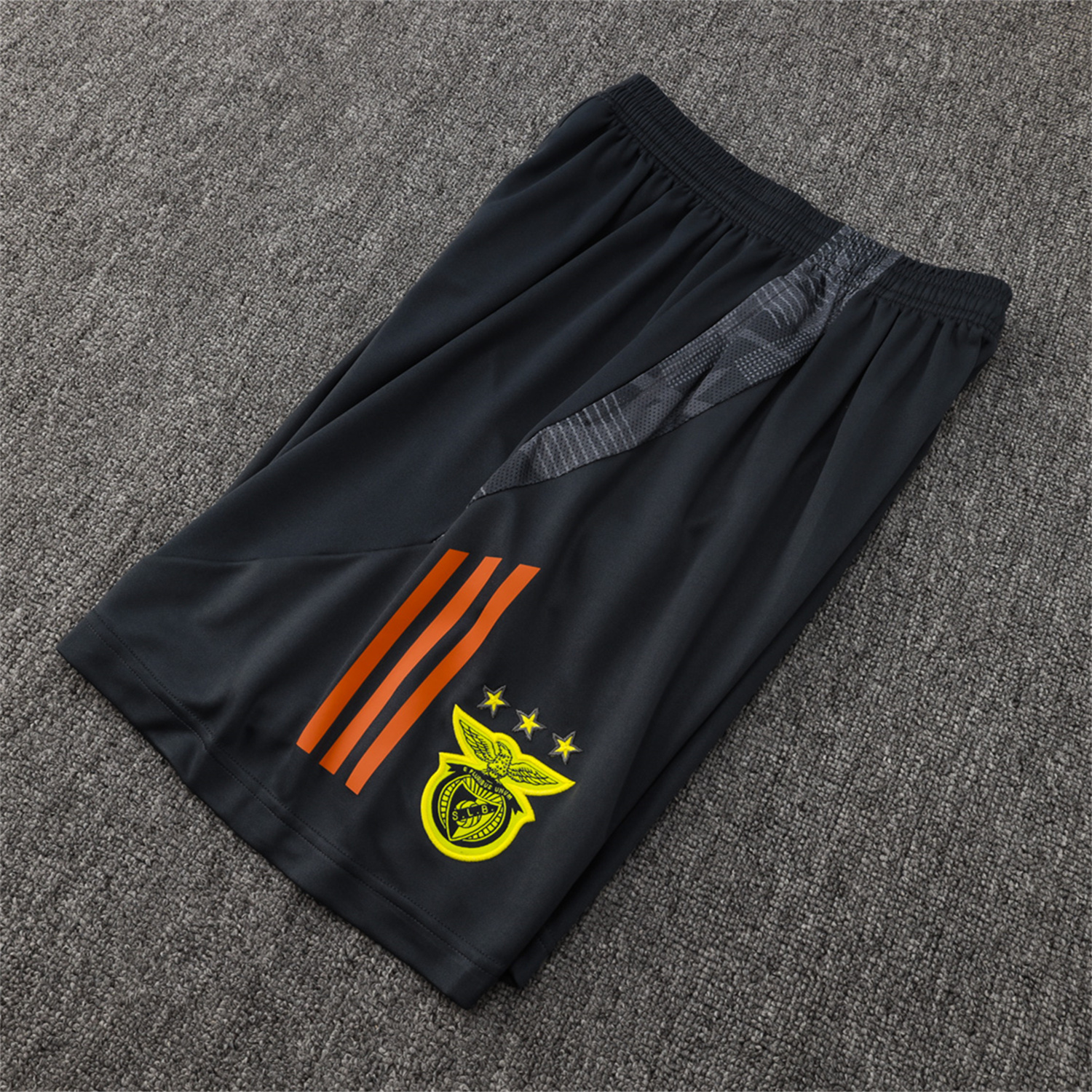 AlphaJersey-Benfica 25-26 Vest Training Set - Grey Vest and Deep Grey Shorts