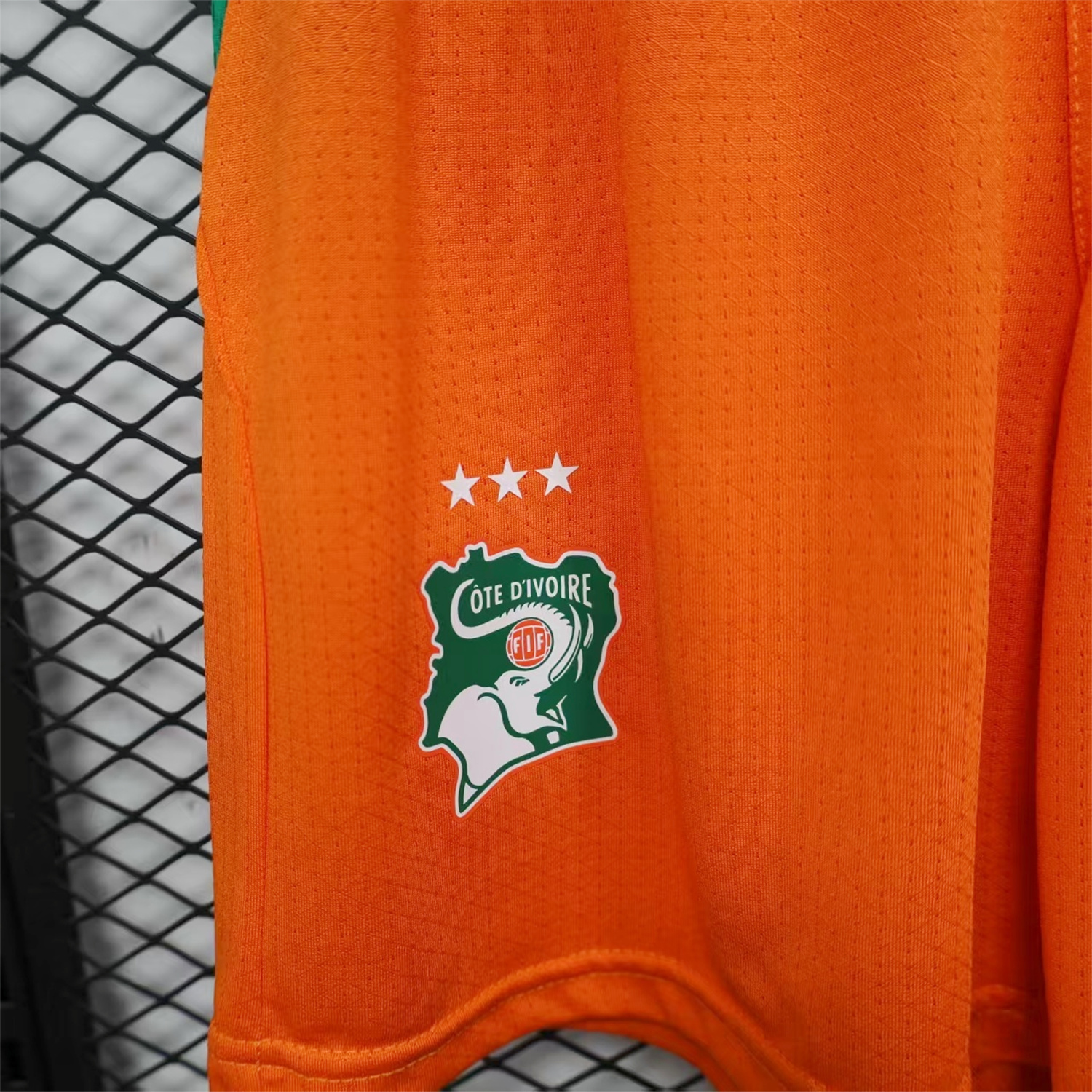 AlphaJersey-Ivory Coast 2026 Orange Shorts - Player Version