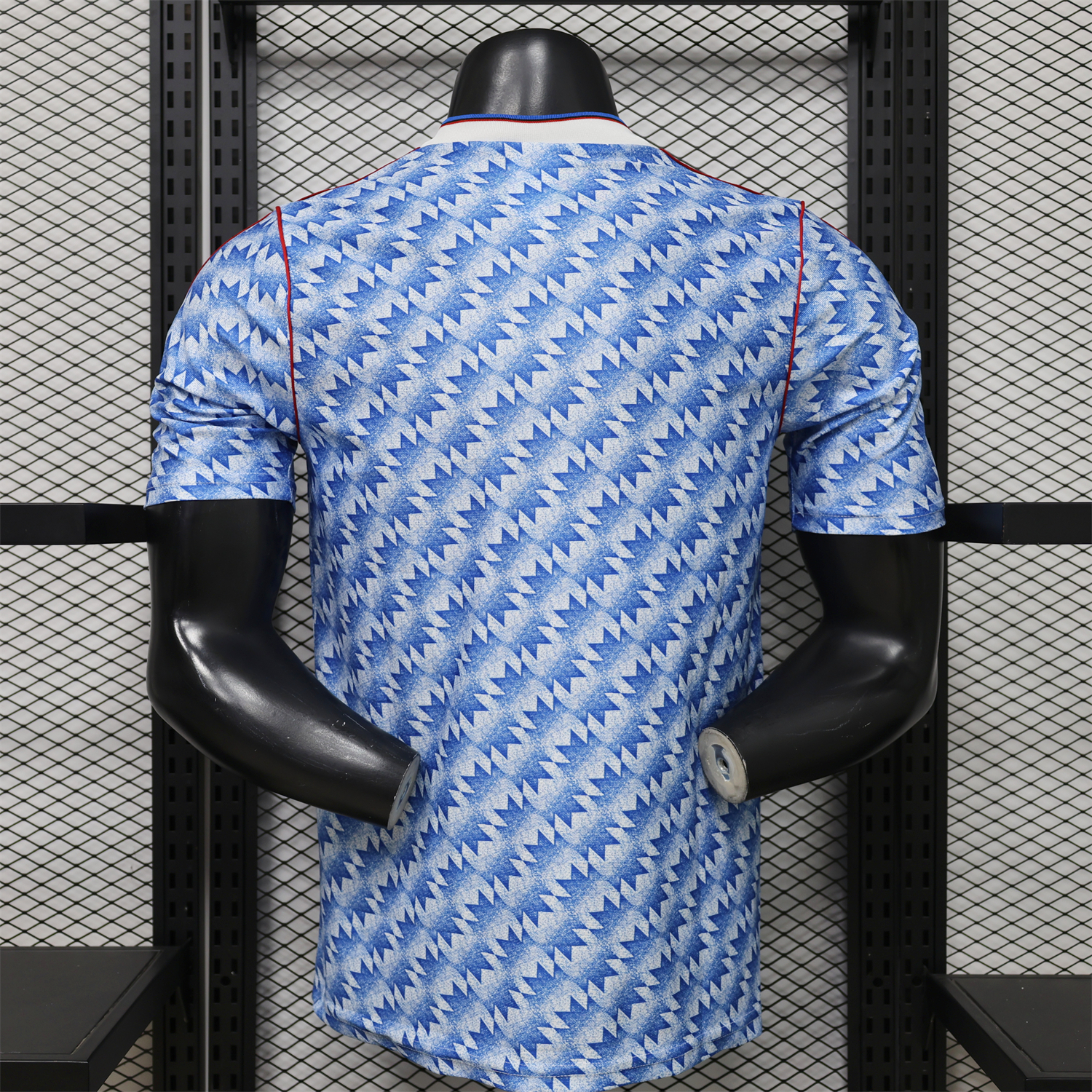 AlphaJersey-Manchester United 26-27 Terrace Icon Retro Casual Style Blue Jersey - Player Version