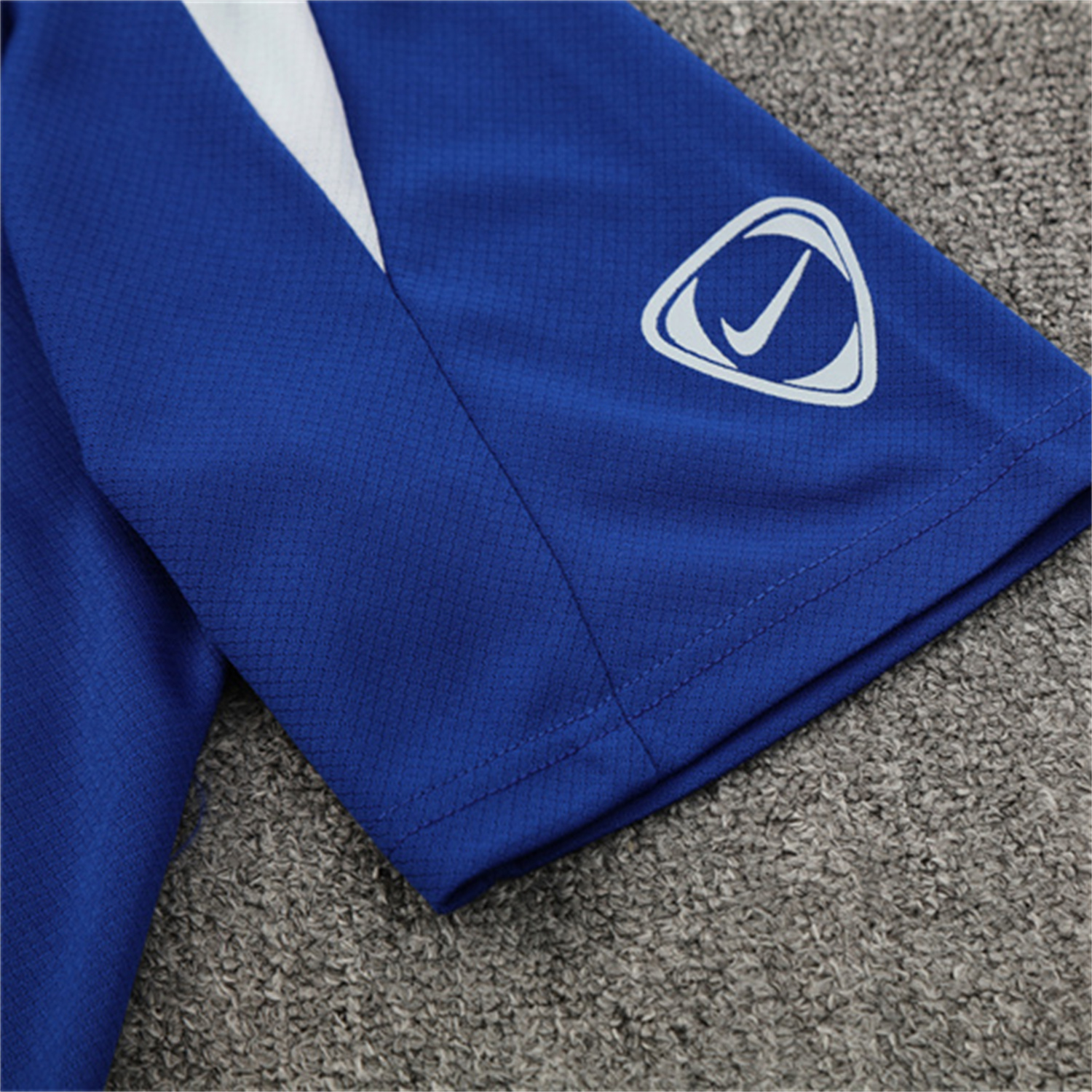AlphaJersey-C.H.E.L.S.E.A 25-26 Short-Sleeve Training Set - Blue Top & Black Shorts