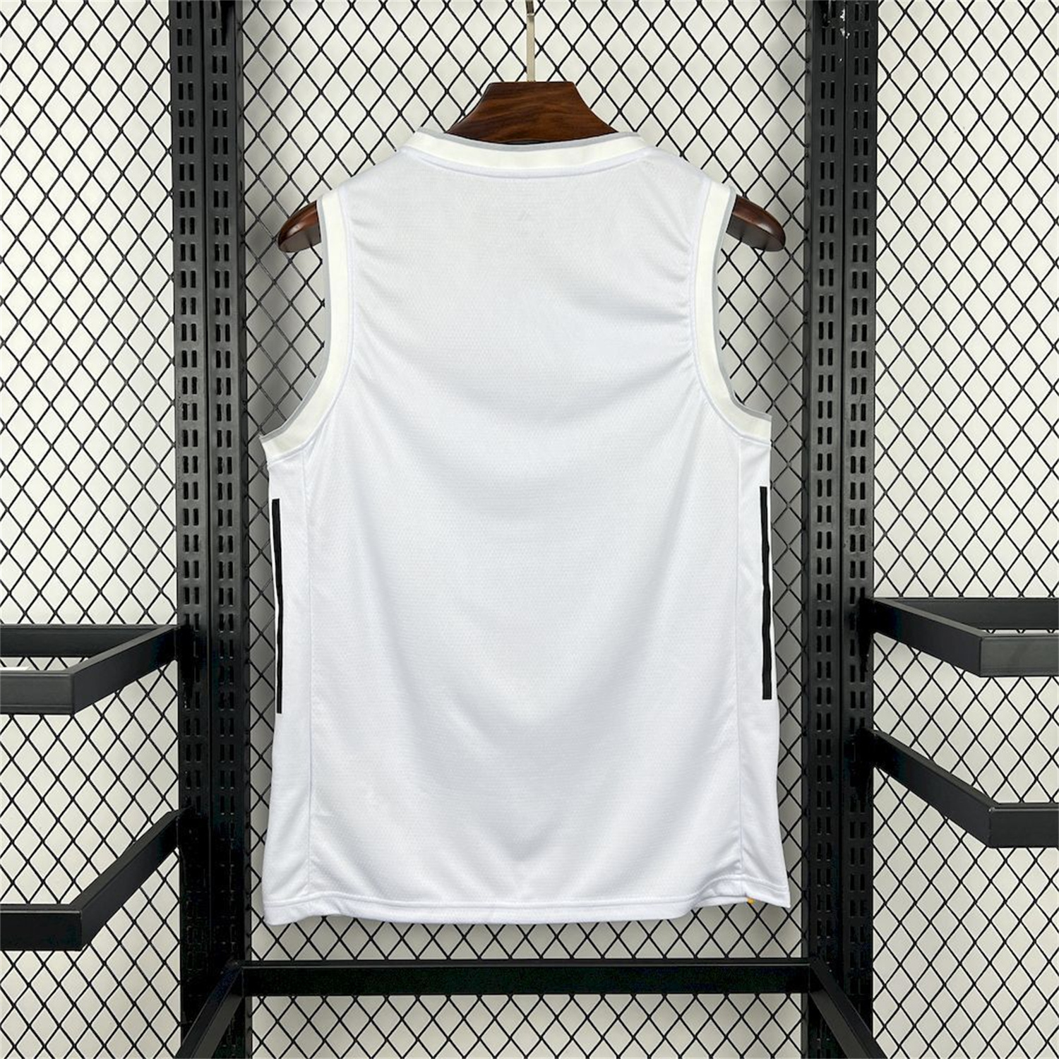 AlphaJersey-Real Madrid 25-26 White Basketball Training Vest - Fans Version