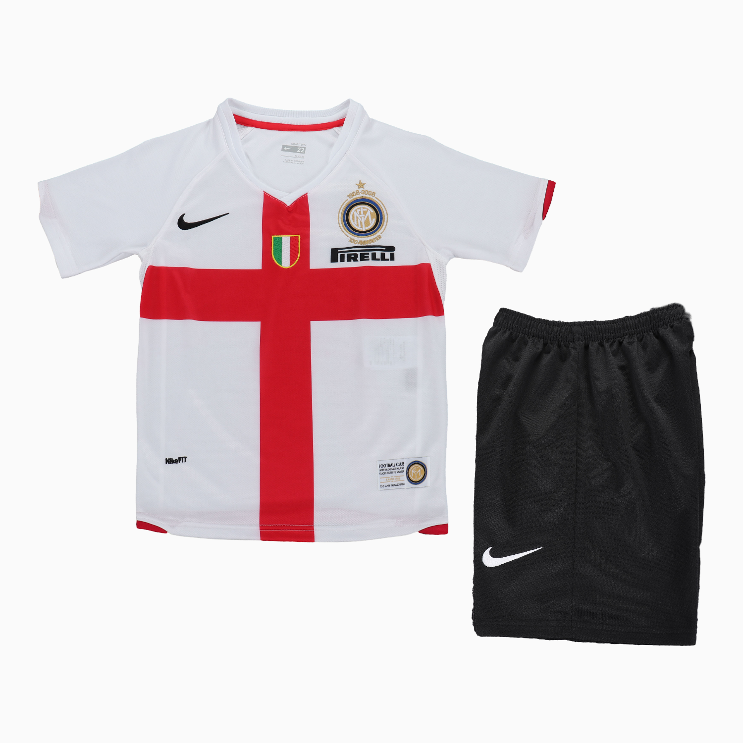 AlphaJersey-Retro Inter Milan 2007-08 Away Kids Kit