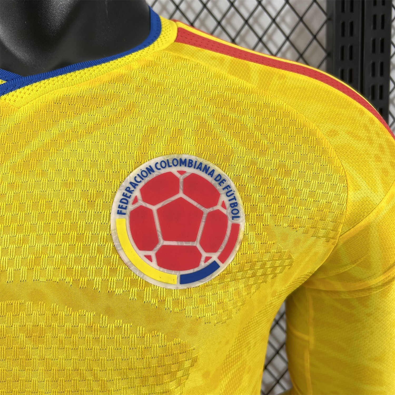 AlphaJersey-Colombia 2026 Home Long Sleeves Jersey - Player Version
