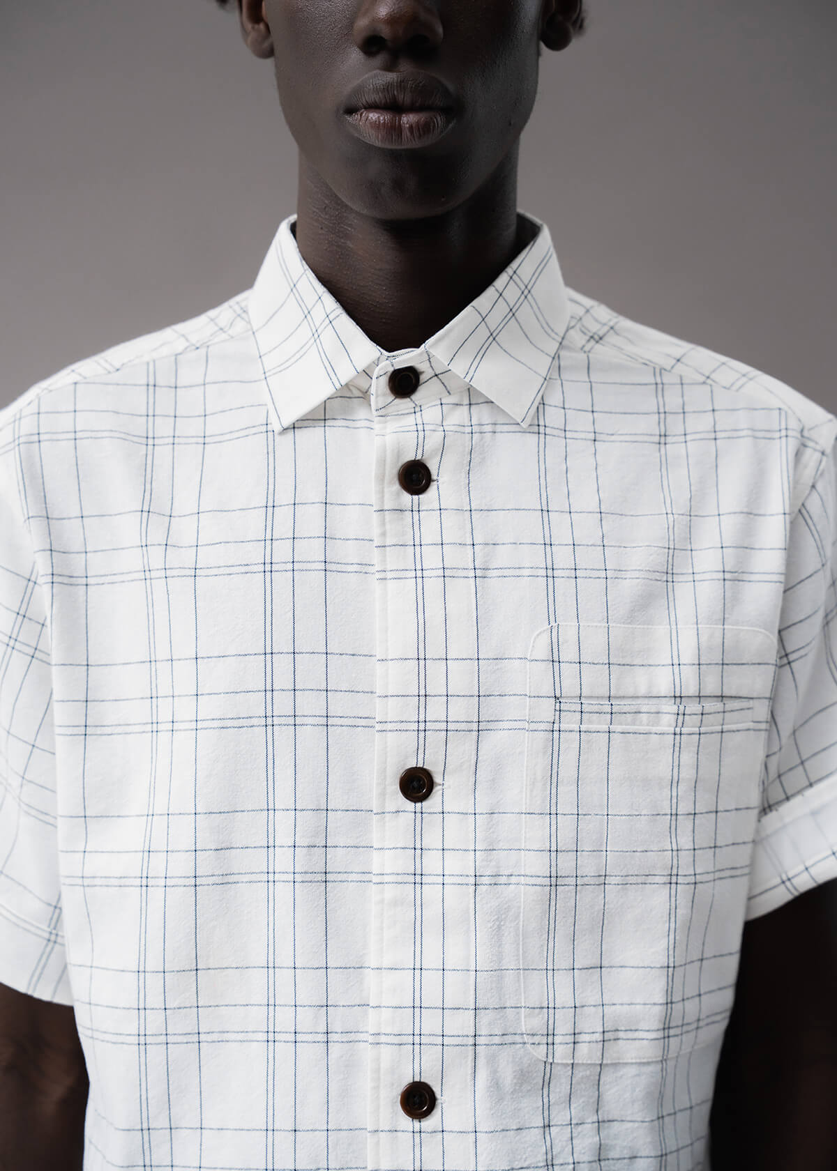 Tron 2-D Plaid White | Modern Menswear by yycbvcnbmmnbm