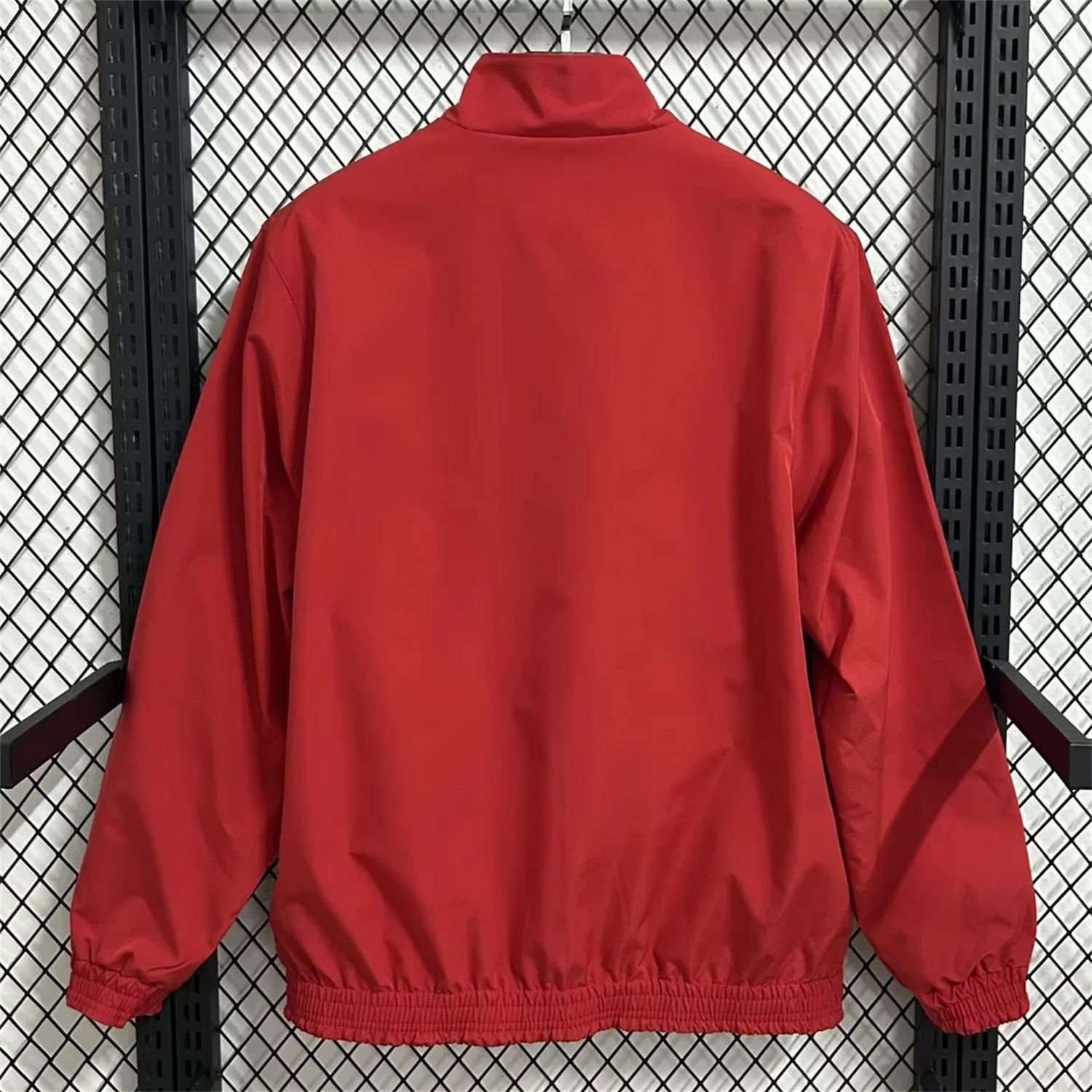 AlphaJersey-Spain 2026 Pre-Match Double Sided Reversible Windbreaker - Red