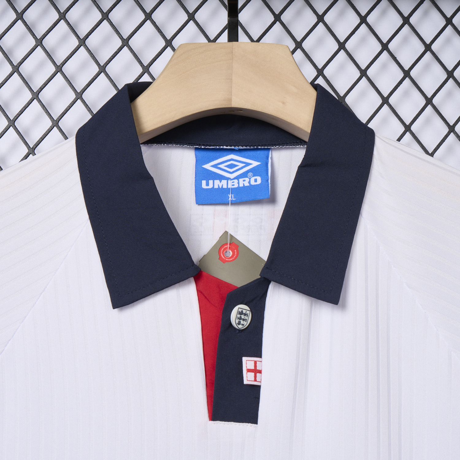 AlphaJersey-Retro England 1998 Home Jersey