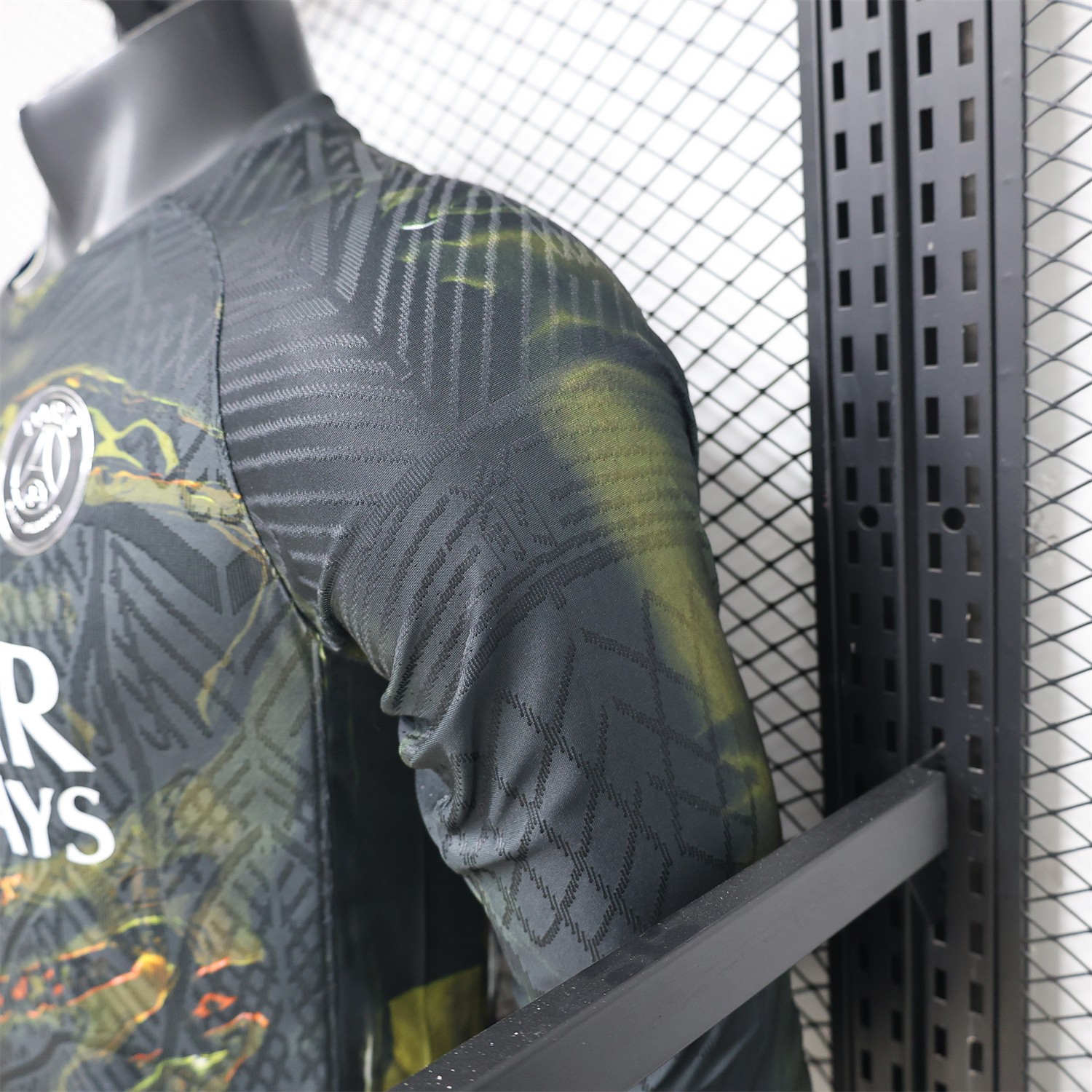 AlphaJersey-Paris Saint-Germain PSG 25-26 Night Version Fifth Long Sleeves Jersey - Player Version