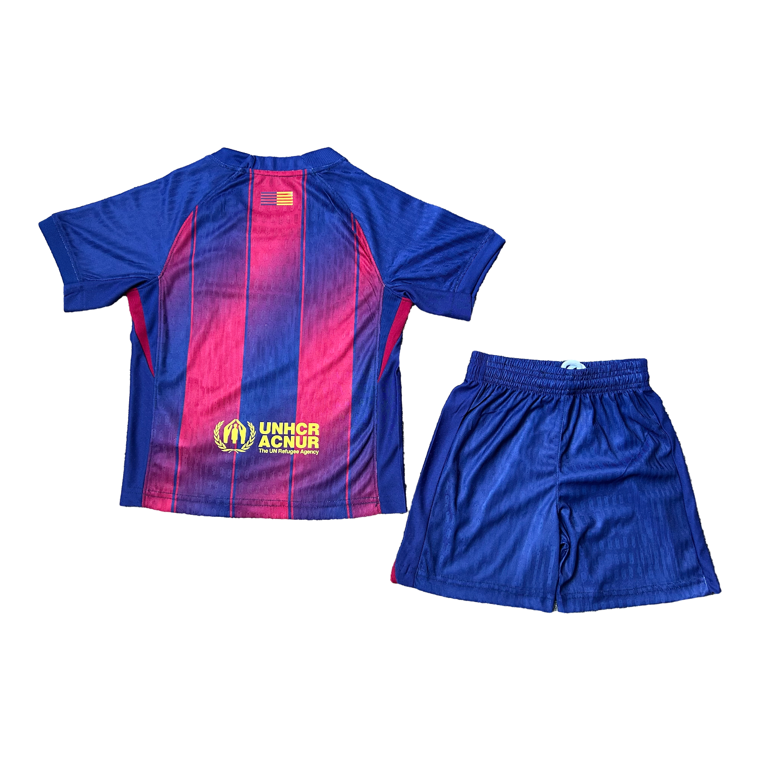AlphaJersey-Barcelona 25-26 Home Kids Kit - Player Version