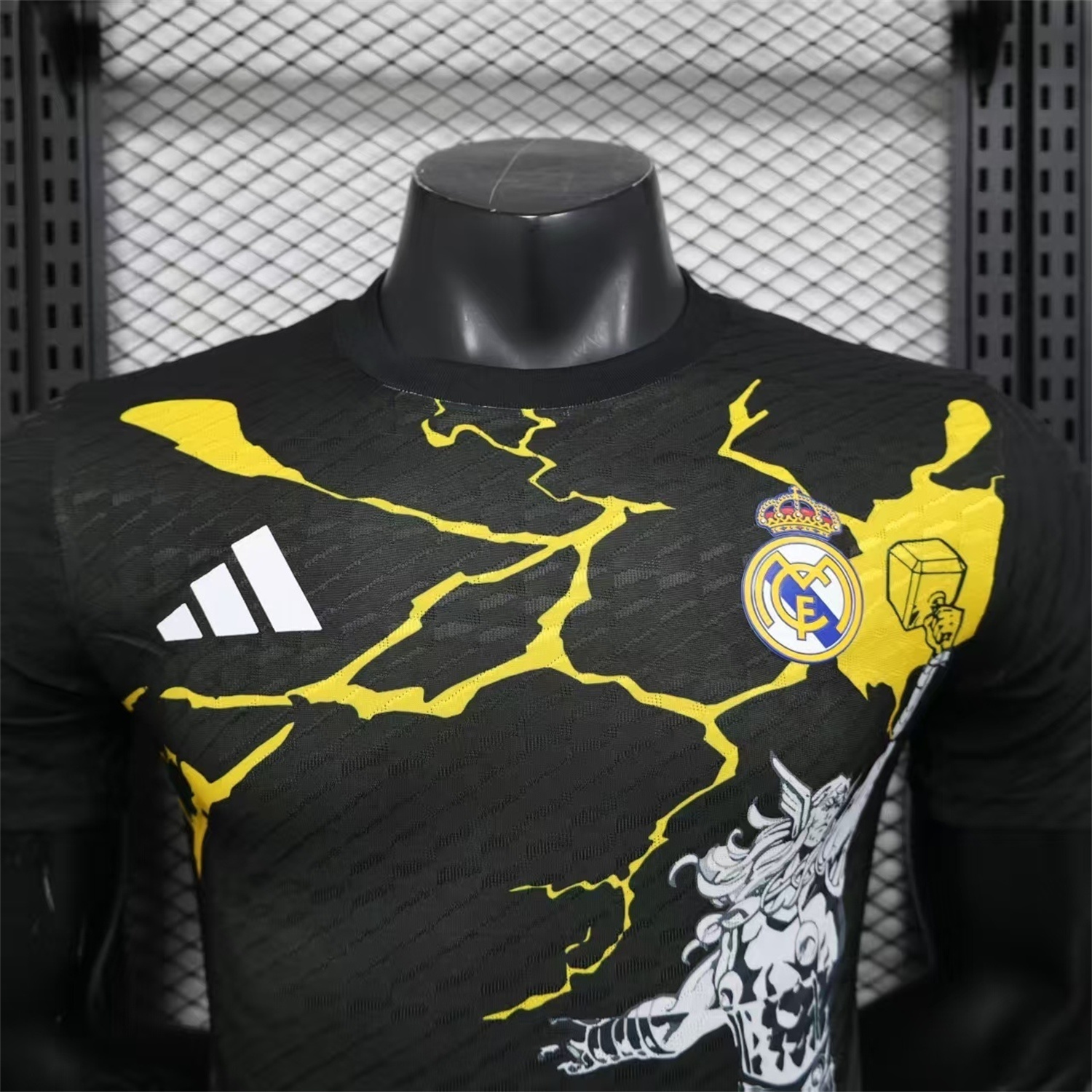 AlphaJersey-Real Madrid 25-26 Black Thunder Comics Special Jersey - Player Version