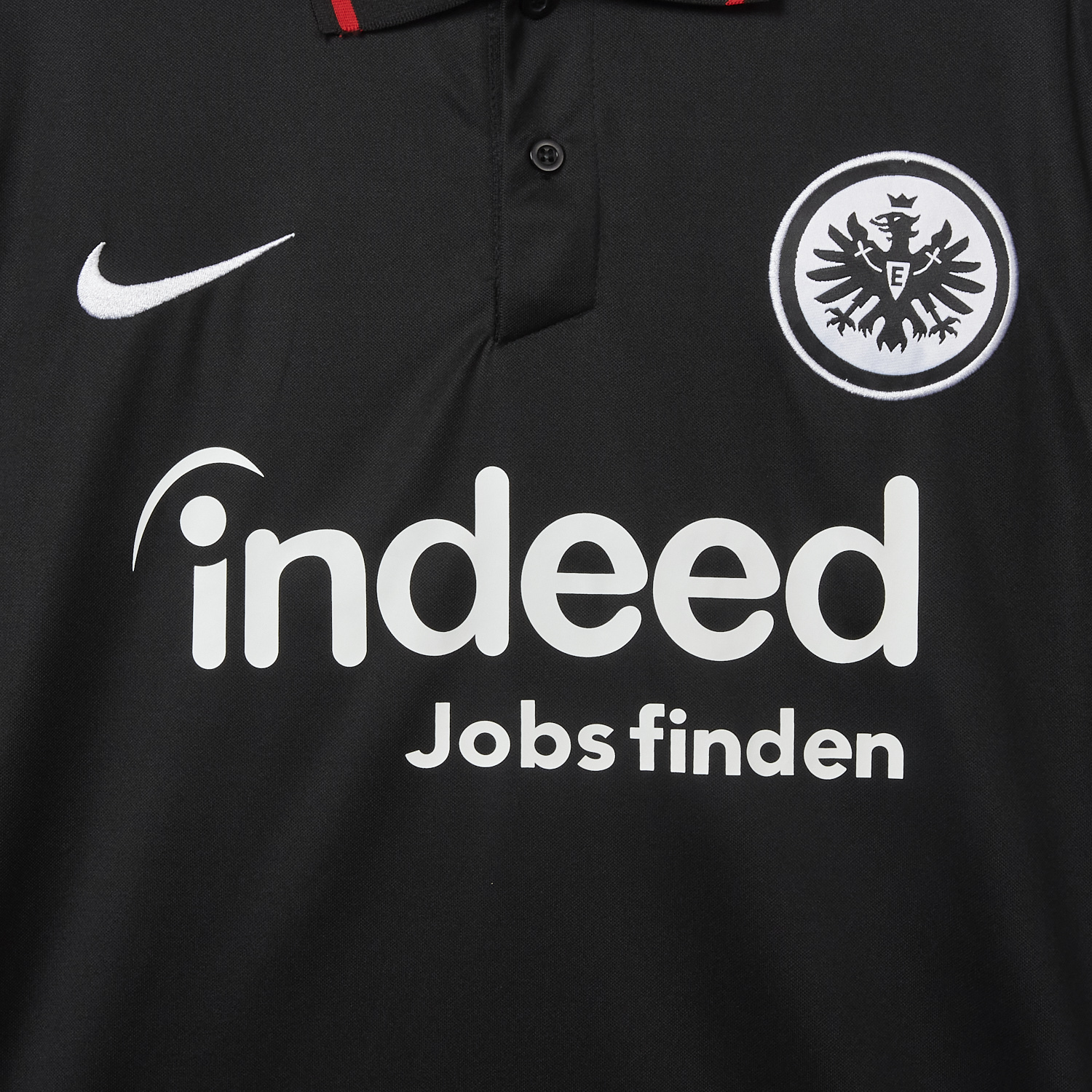 AlphaJersey-Retro Frankfurt 2021-22 Home Black Jersey